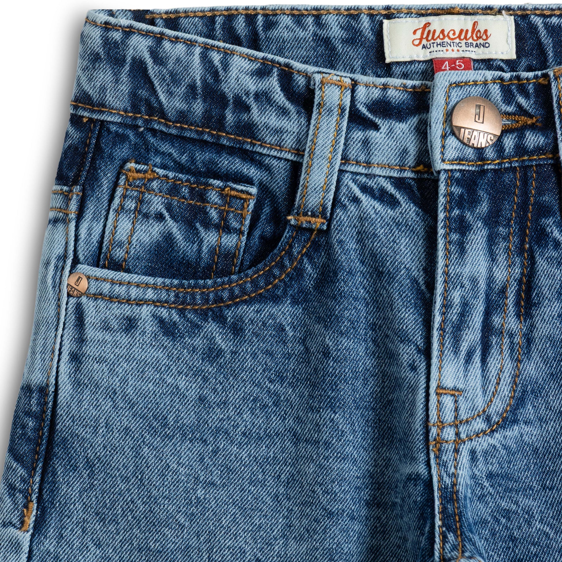 Boys Casual Wear Light Blue Denim Straight Jeans – Everyday Comfort