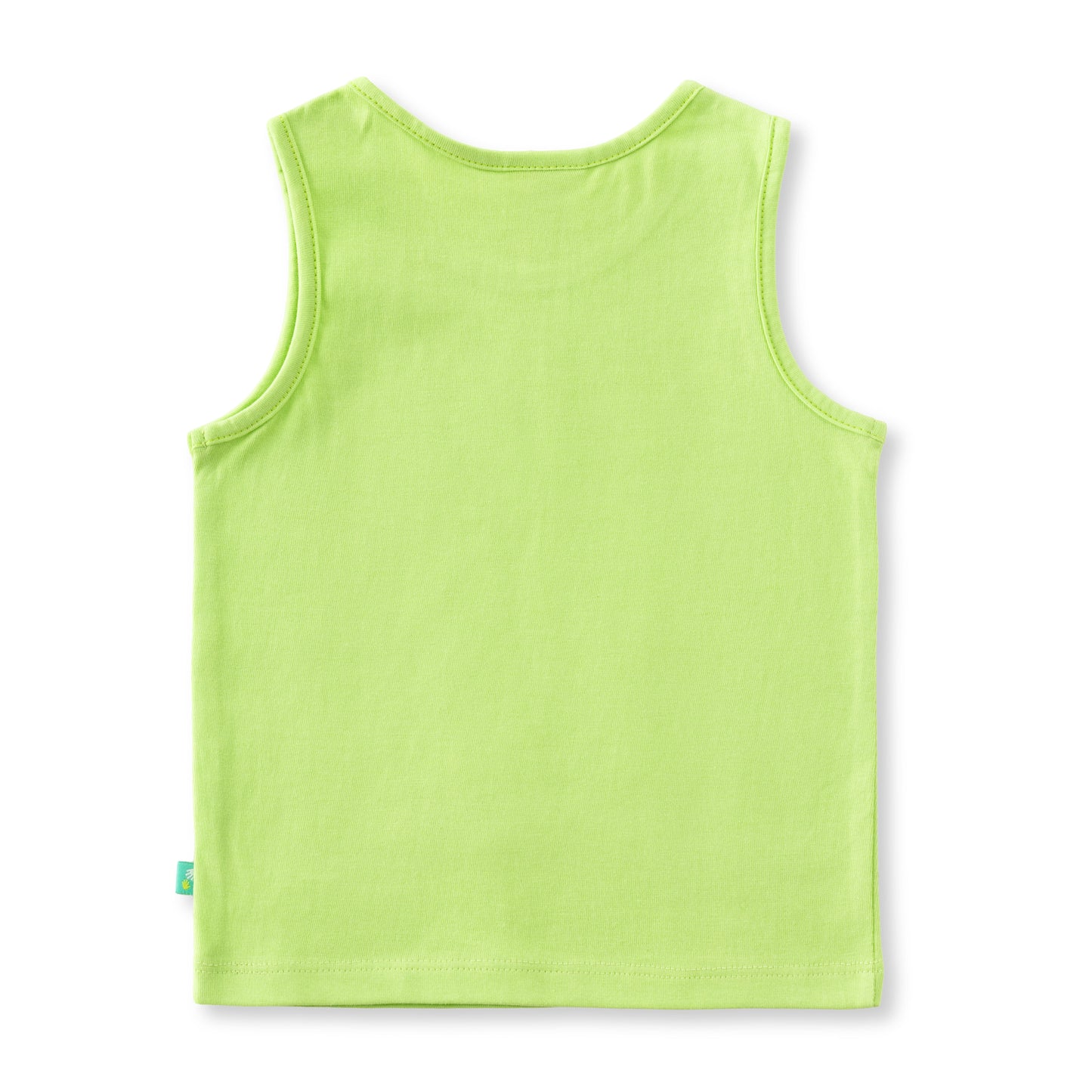 "Baby Boys Green Sleeveless Bug Print T-shirt & Navy Striped Shorts Set – Cotton Summer Co-ord"