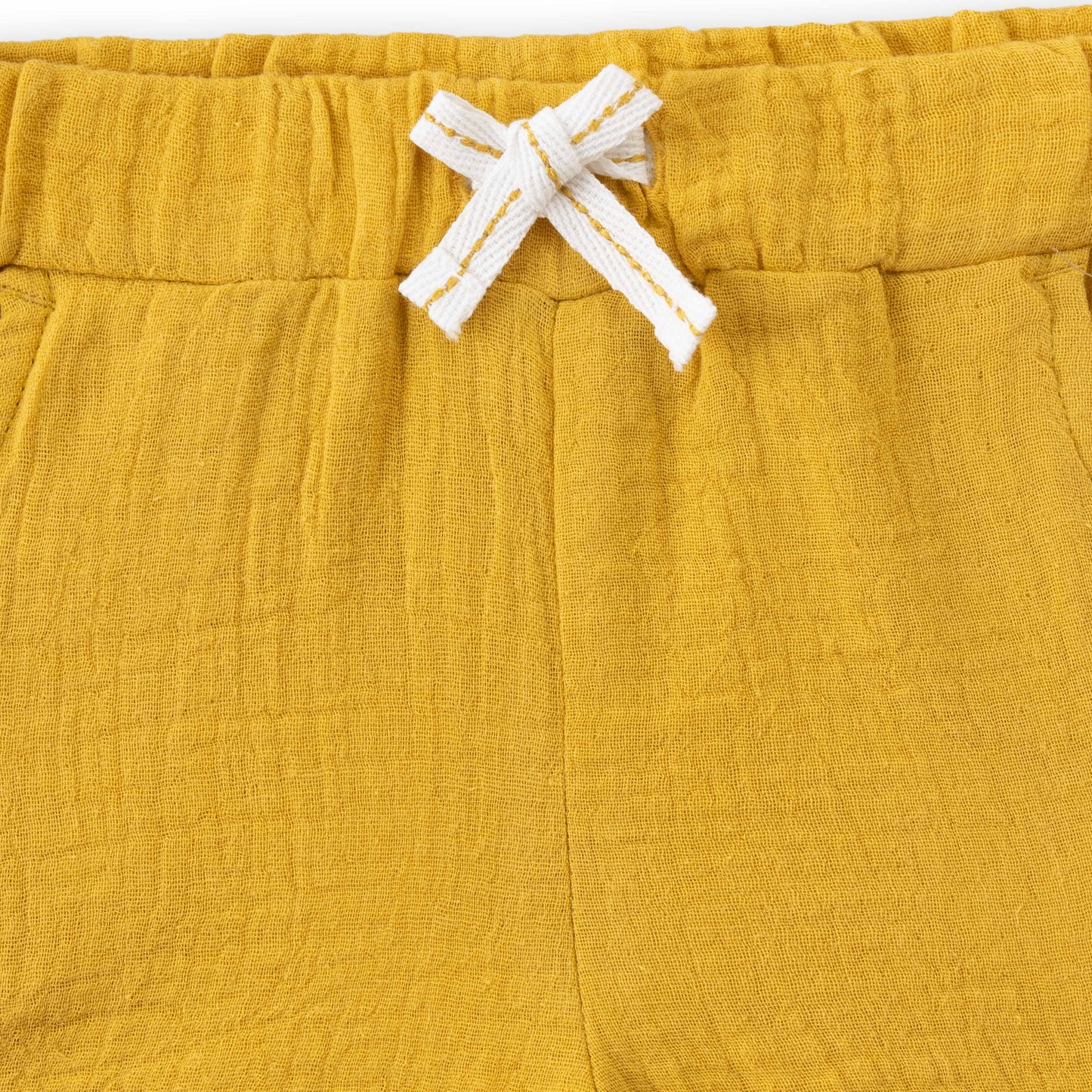 "Baby Boys Mustard Yellow Dino Print Polo Shirt & Shorts Co-ord Set"
