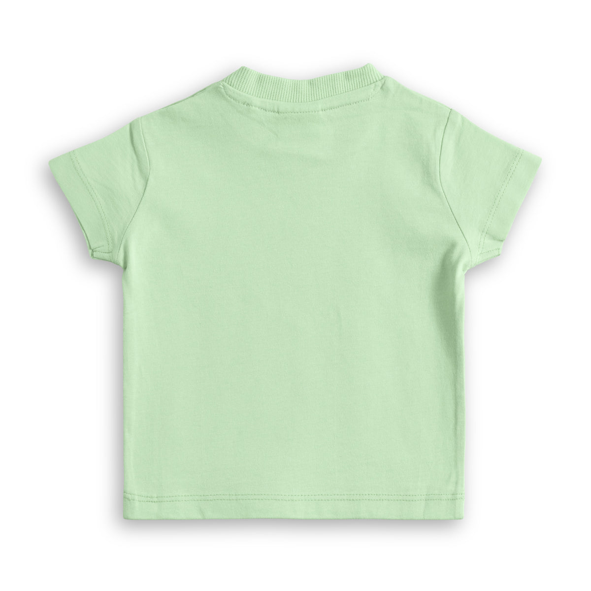 JusCubs Baby Boys Rhino Print T-Shirt & Shorts Co-Ord Set – Green & Navy Blue