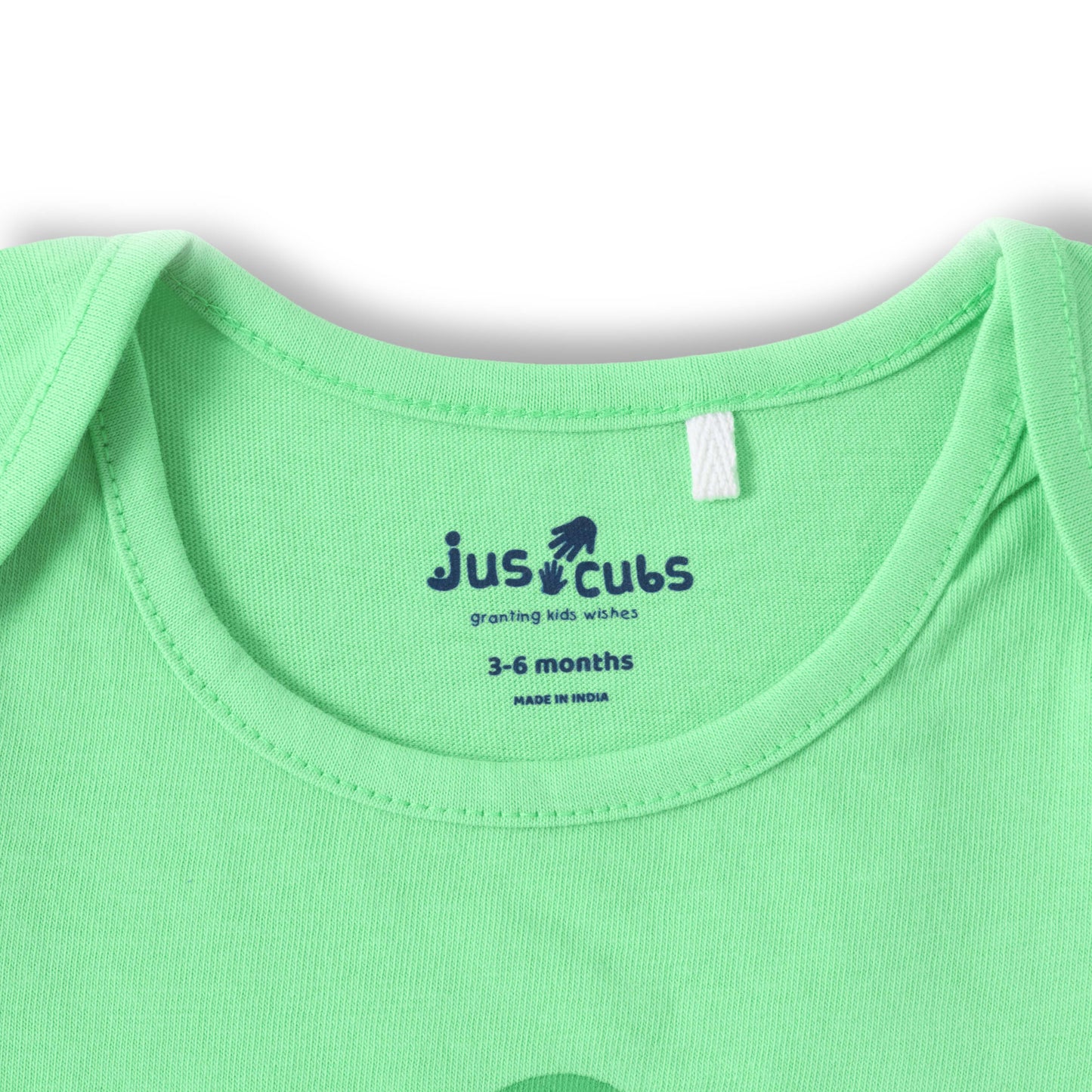 "Baby Boys 2-Pack Cotton T-Shirts – Green Sweet as Apple Print & White Yellow Apple Allover Print"