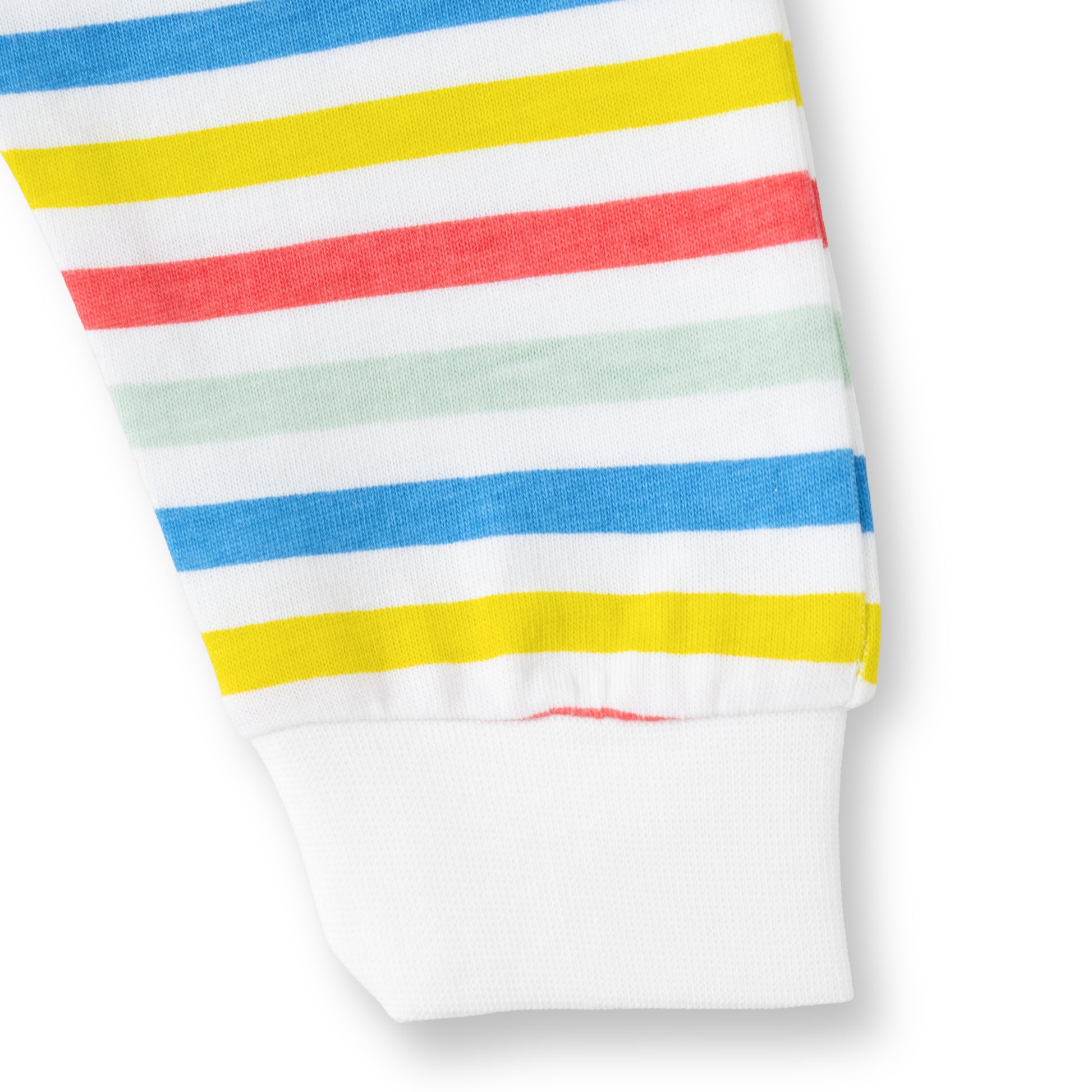 "Baby Boys 2-Pack Cotton Jogger Pants – Multicolor Stripes & Friends Together Print"