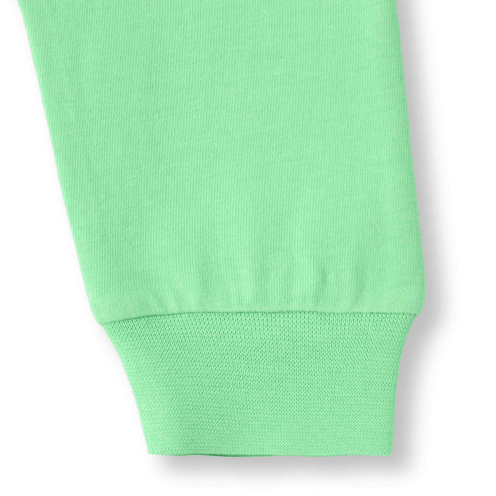 "Baby Boys 2-Pack Cotton Jogger Pants – Green Solid & White Yellow Apple Print"