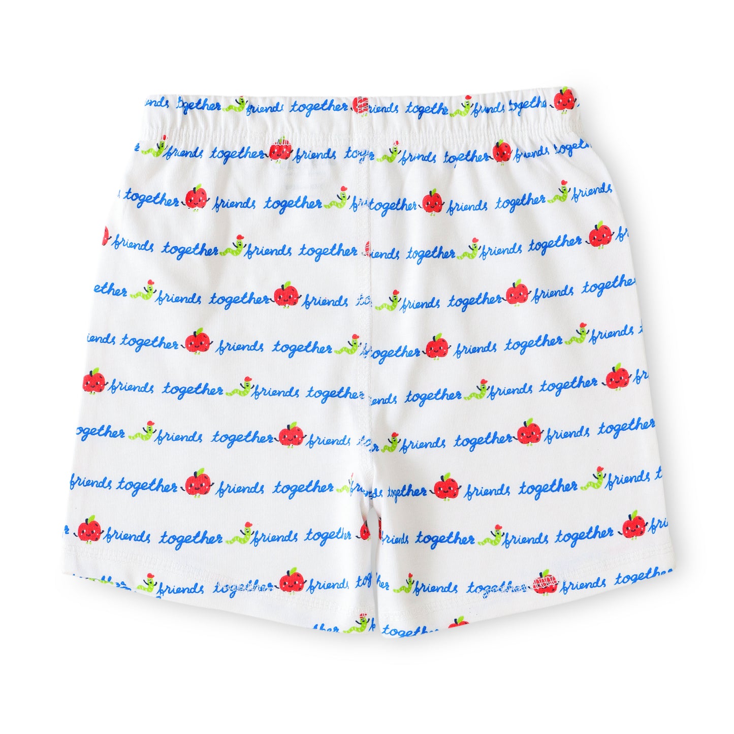 Baby Boys 2-Pack Soft Cotton Shorts – Striped & Friends Together Print
