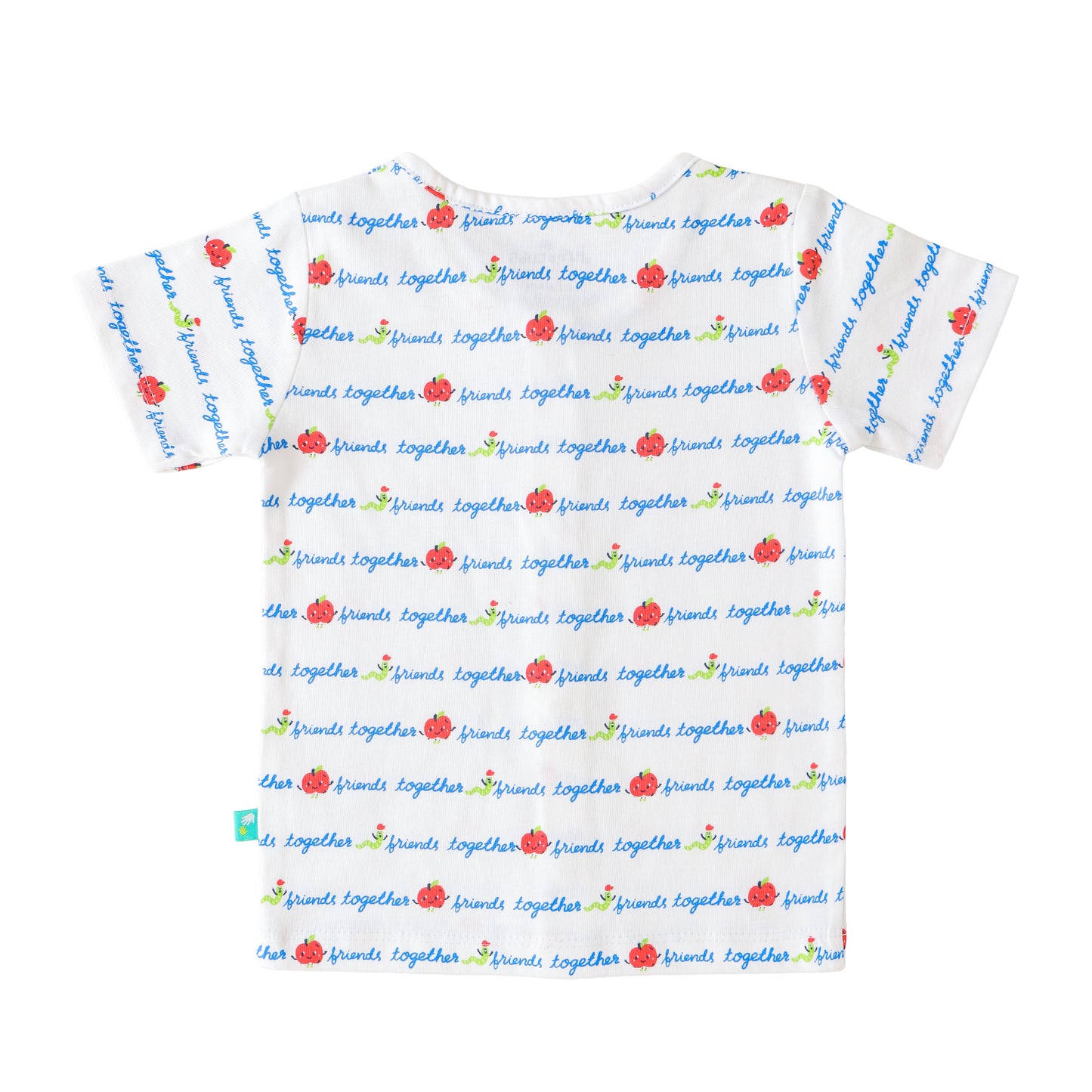 "Baby Boys Cotton Front Open Jhabla – Friends Together & Multicolor Stripe Print (Pack of 2)"