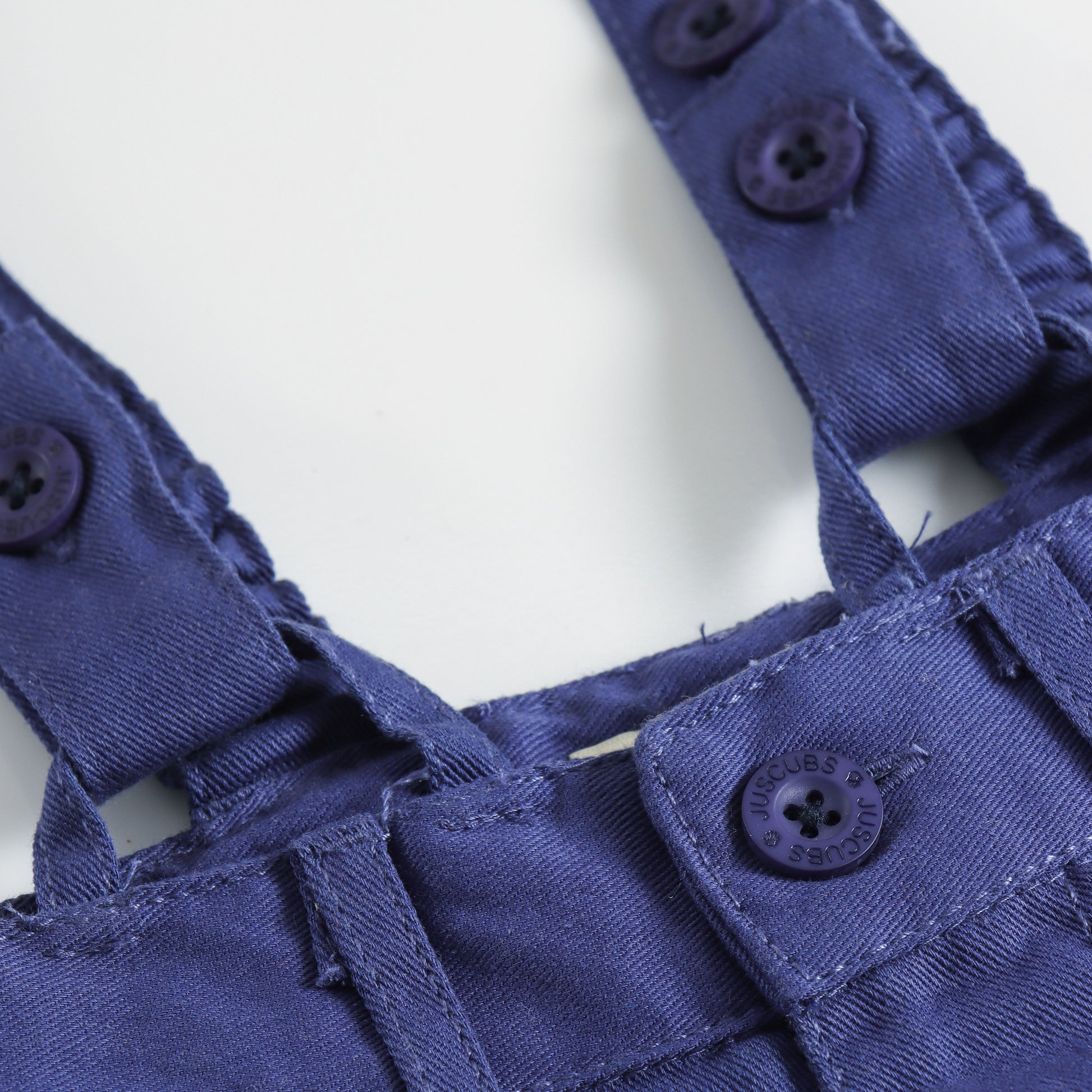 “Baby Boys Printed Shirt & Blue Suspender Shorts Set – Stylish Casual Wear"