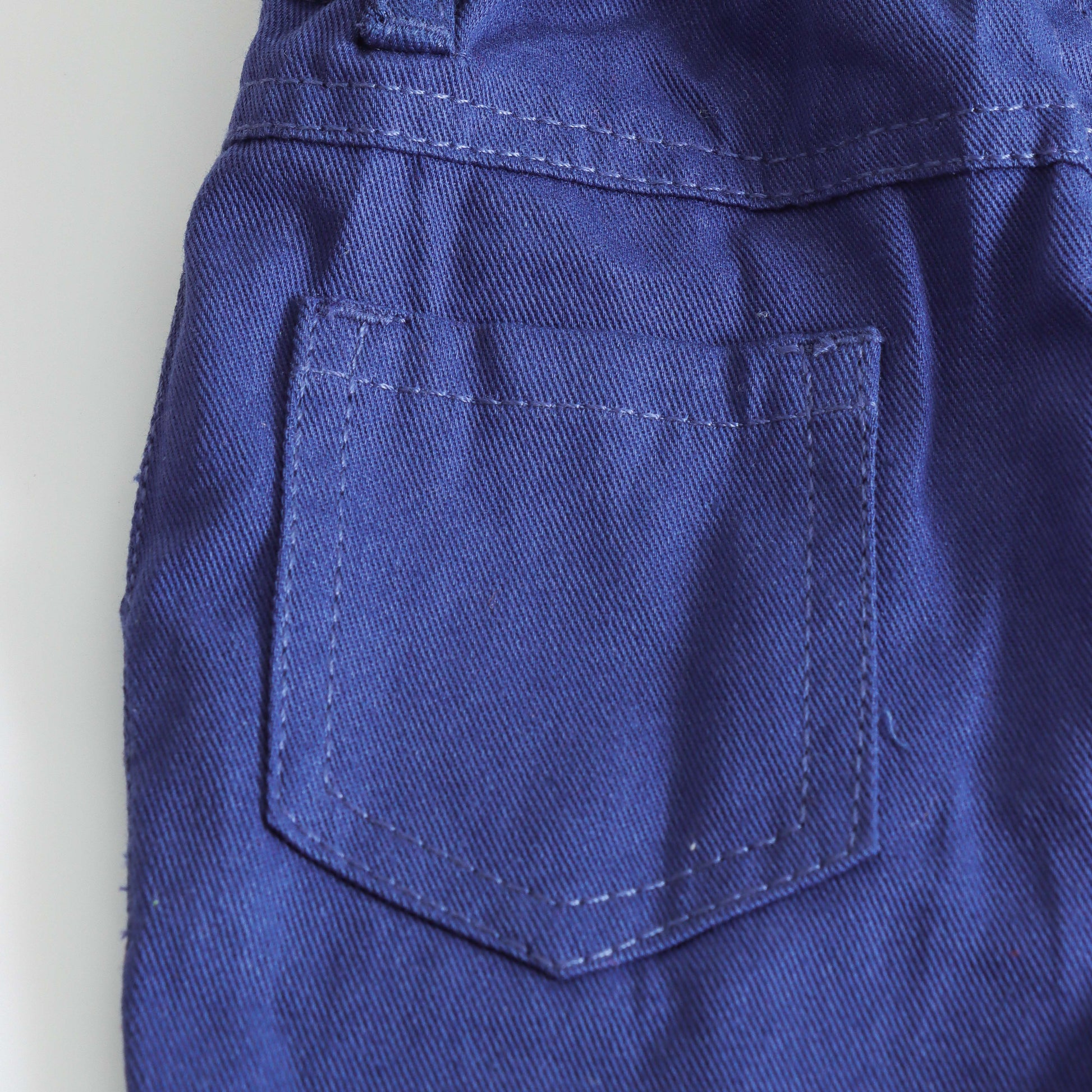 "Baby Boys Solid Navy Blue Bottom Wear Pants – Comfortable Fit"