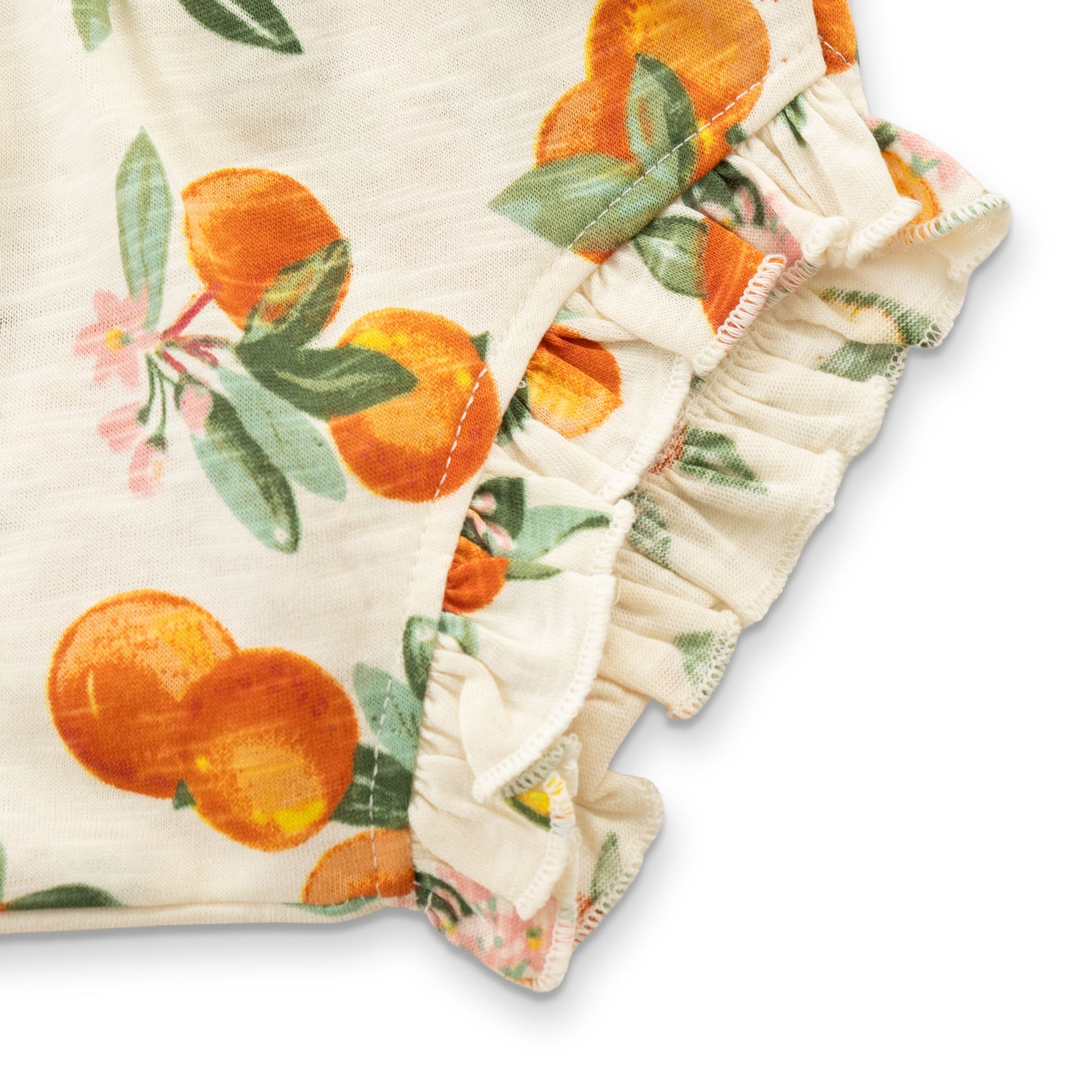 "Baby Girls' Printed Cotton Bloomer Shorts – Pack of 3 | Soft & Breathable with Ruffle Details"