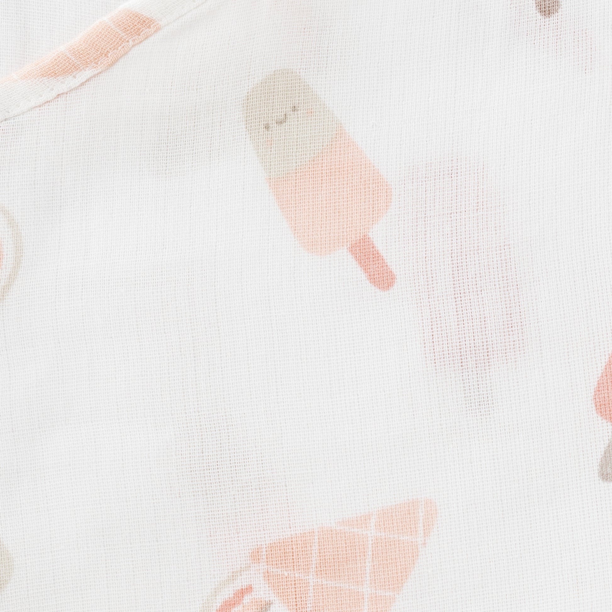 "Baby Girls Ice Cream Print Cotton Angrakha Set – White Sleeveless Top & Shorts"