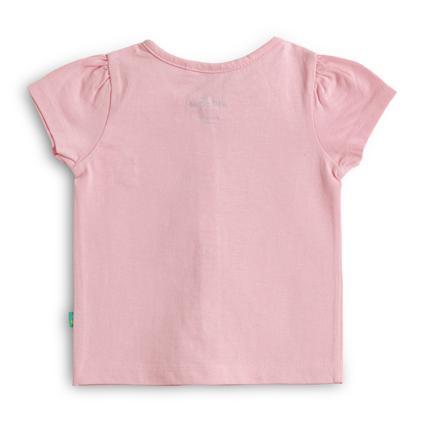Baby Girls Soft Cotton Front Open Jhabla Combo – Pink & Cream Printed (Pack of 2)