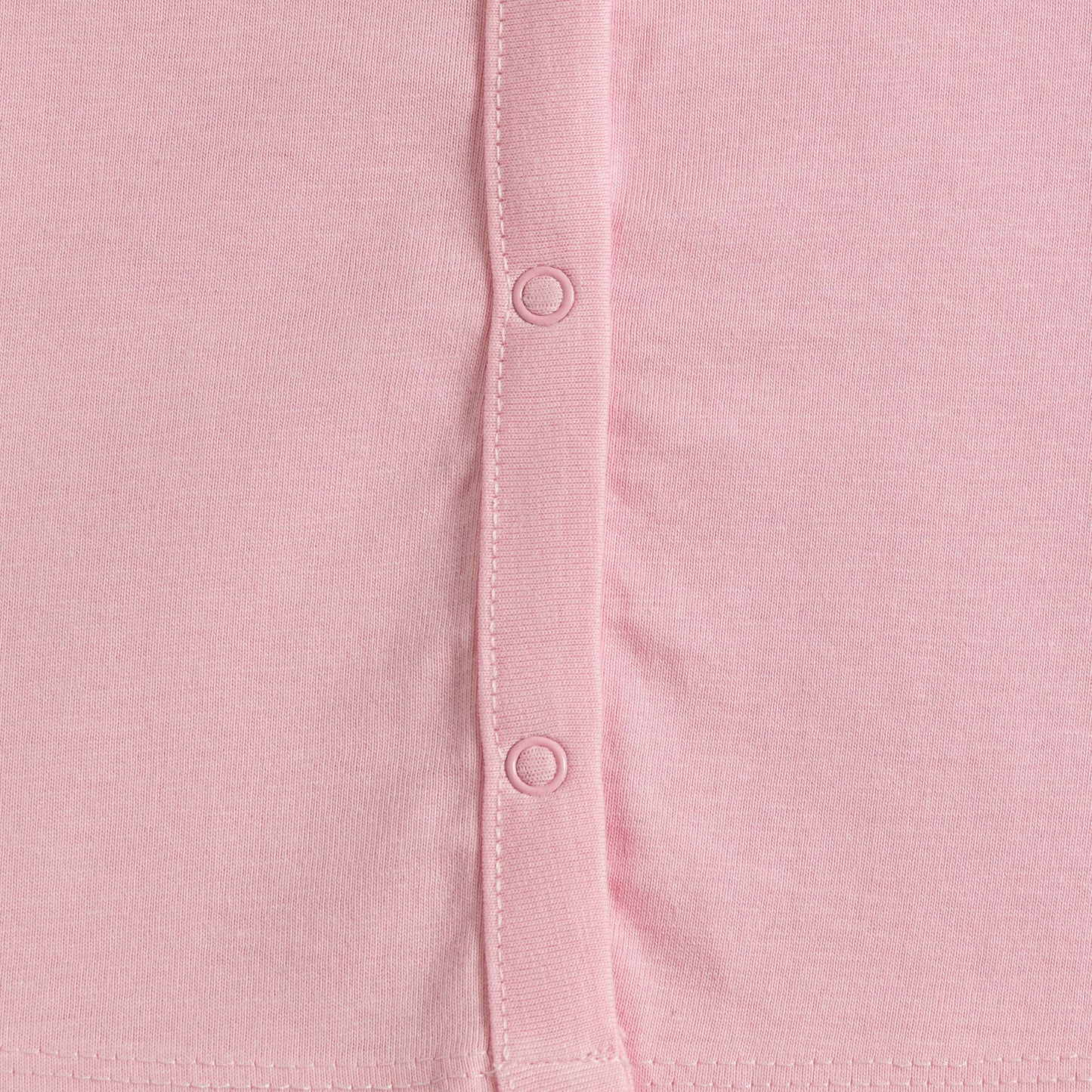 Baby Girls Soft Cotton Front Open Jhabla Combo – Pink & Cream Printed (Pack of 2)