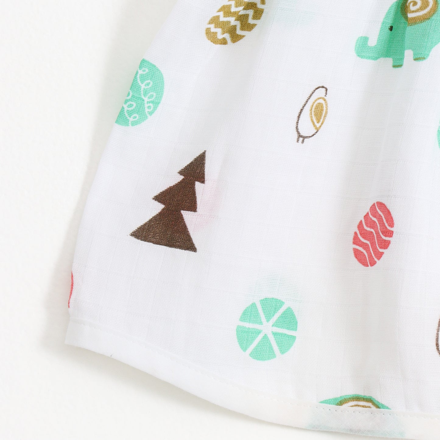 Baby Girls Muslin Sleeveless Front Open Jabla Dress Pack of 3