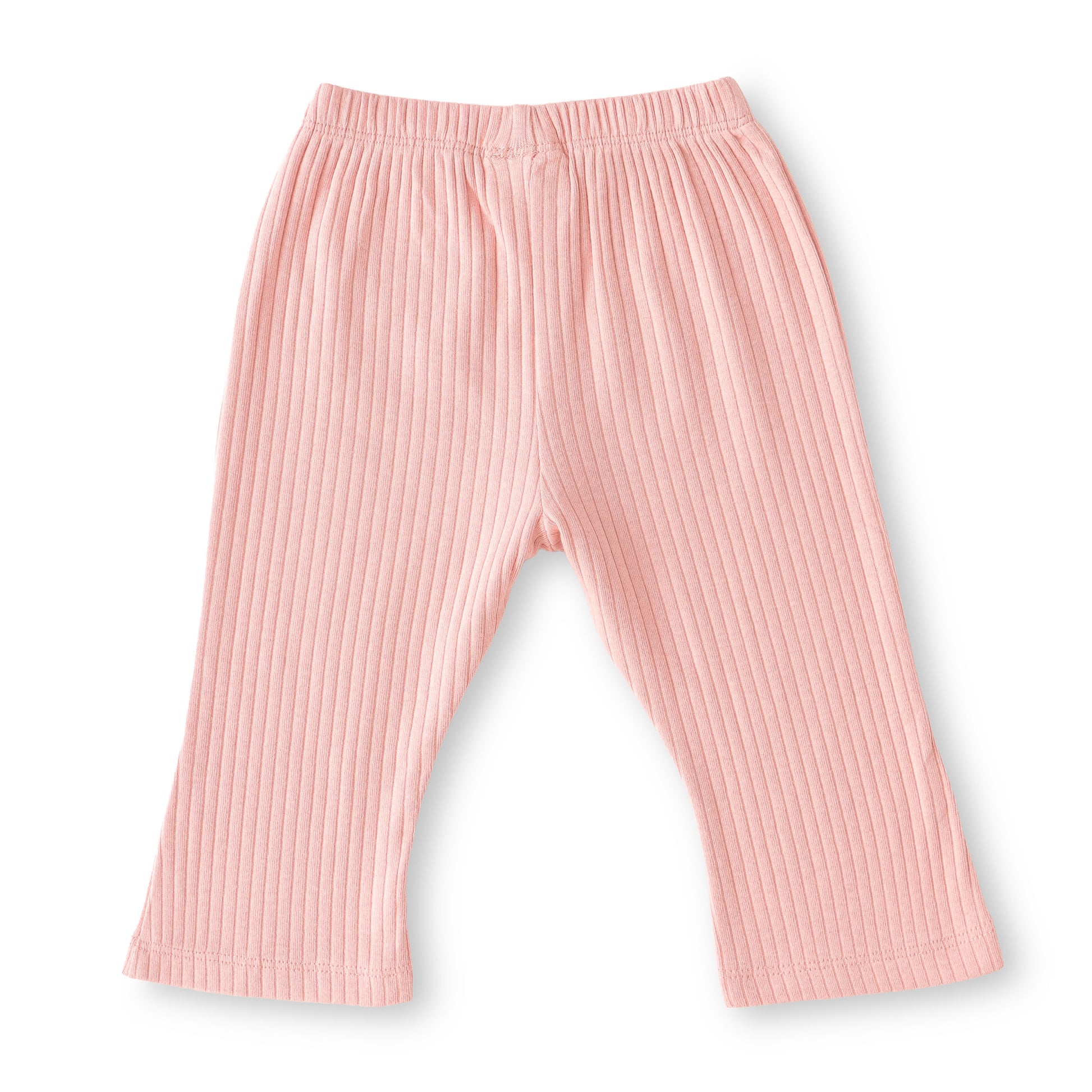 "Baby Girls Ribbed Cotton Lace Frill Top with Pant Set – Sweet Princess Print"