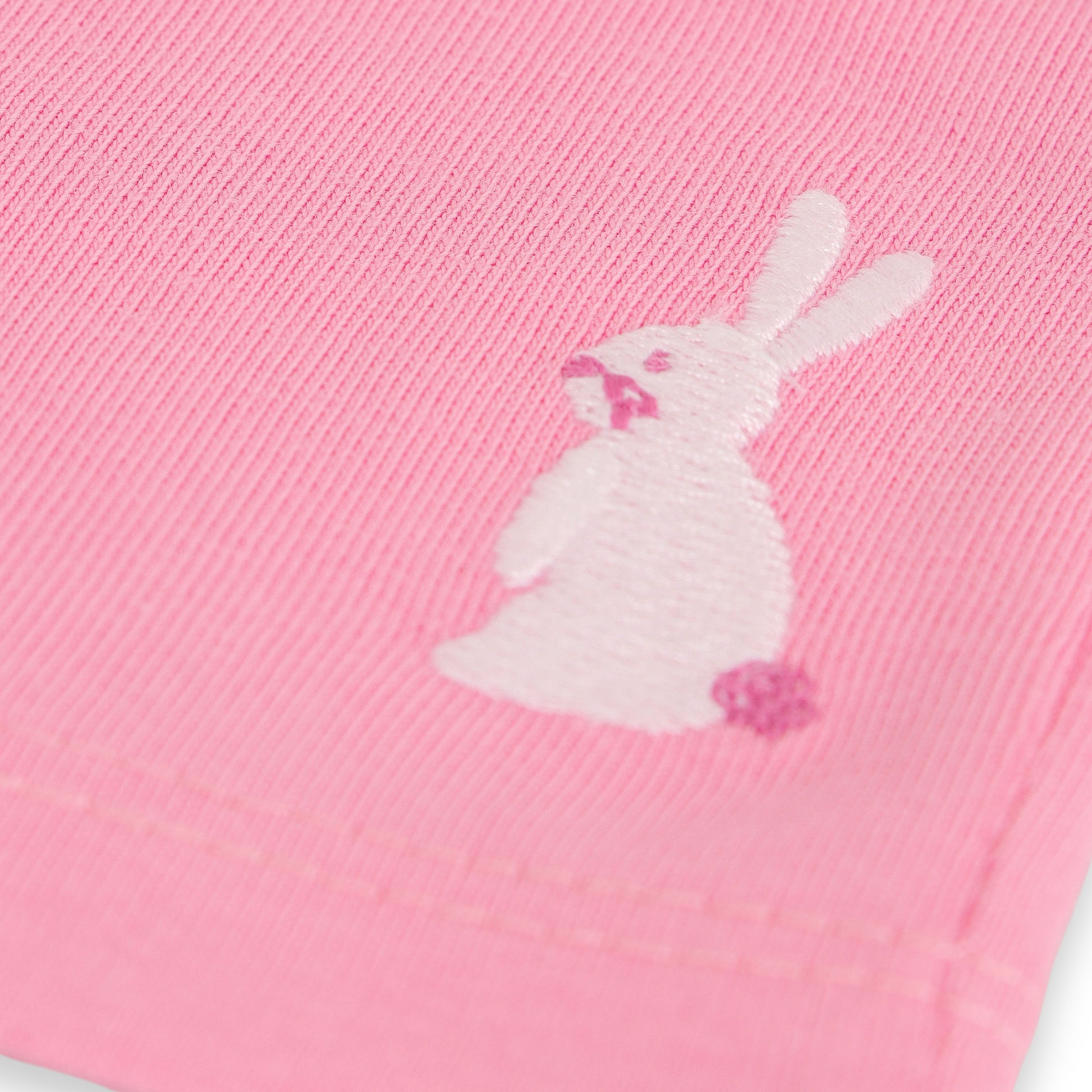 "Baby Girls Cotton Cute Bunny Face Top & Shorts Set – Comfortable Cotton Wear"