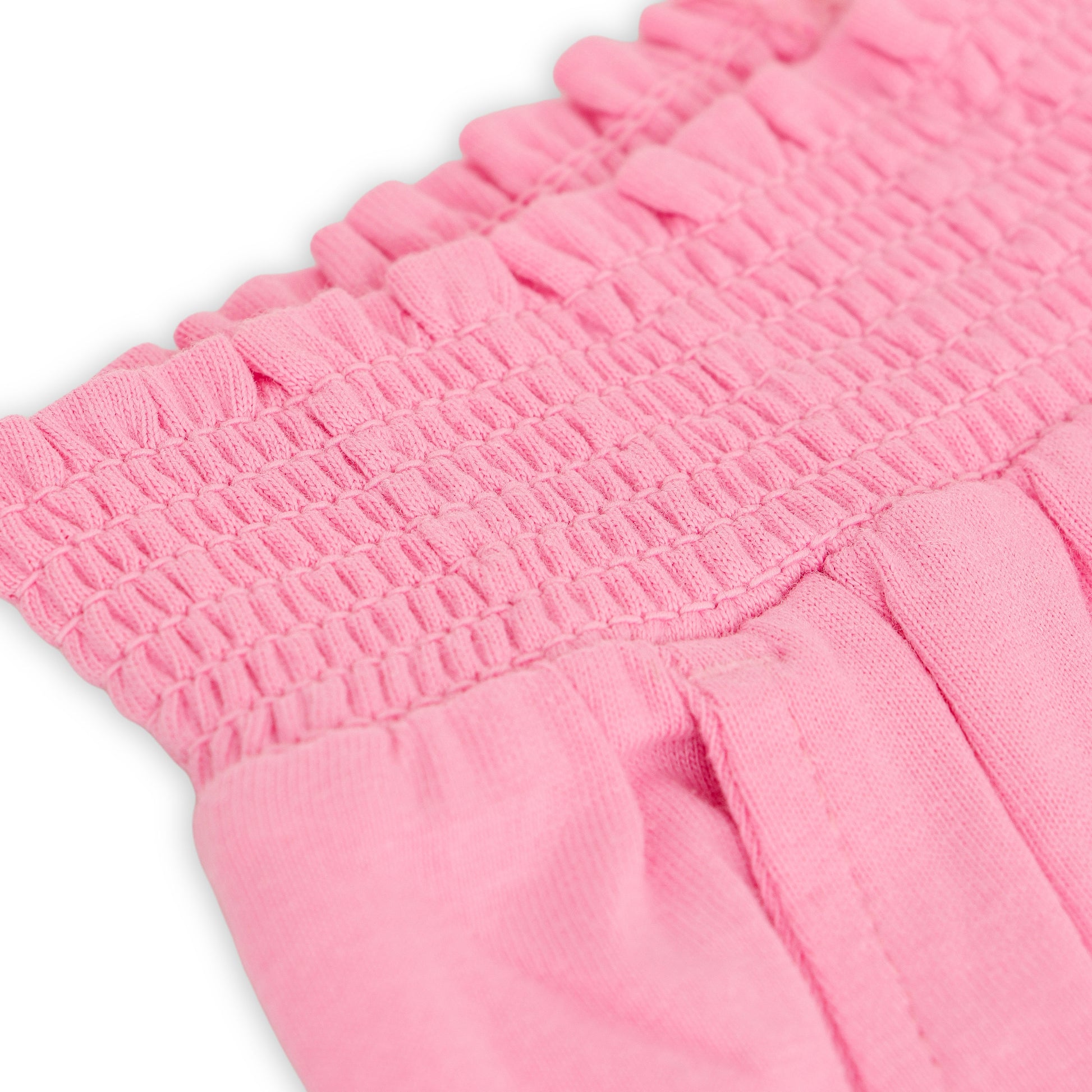 "Baby Girls Cotton Cute Bunny Face Top & Shorts Set – Comfortable Cotton Wear"