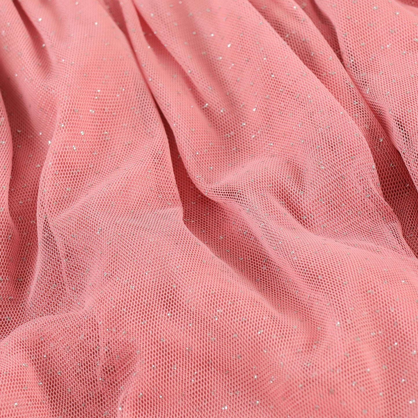 "Baby Girls' Pink Dancing Angel Dress with Tulle Skirt and Bow Detail"