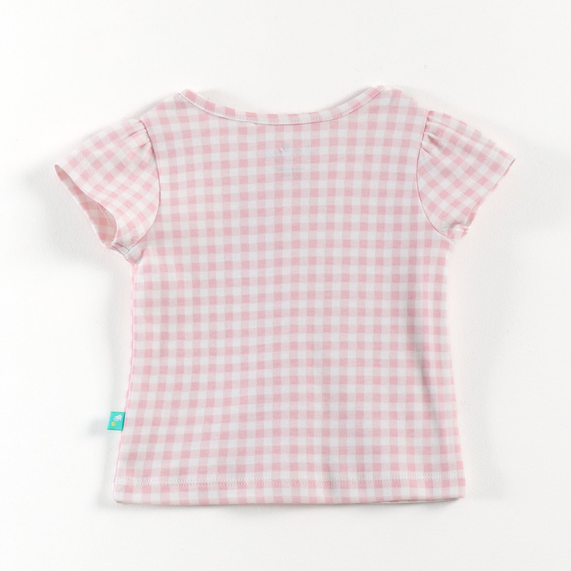 "Baby Girls Soft Cotton Front-Open Jhabla Set – 2-Pack | Stripes & Rainbow Check Design"