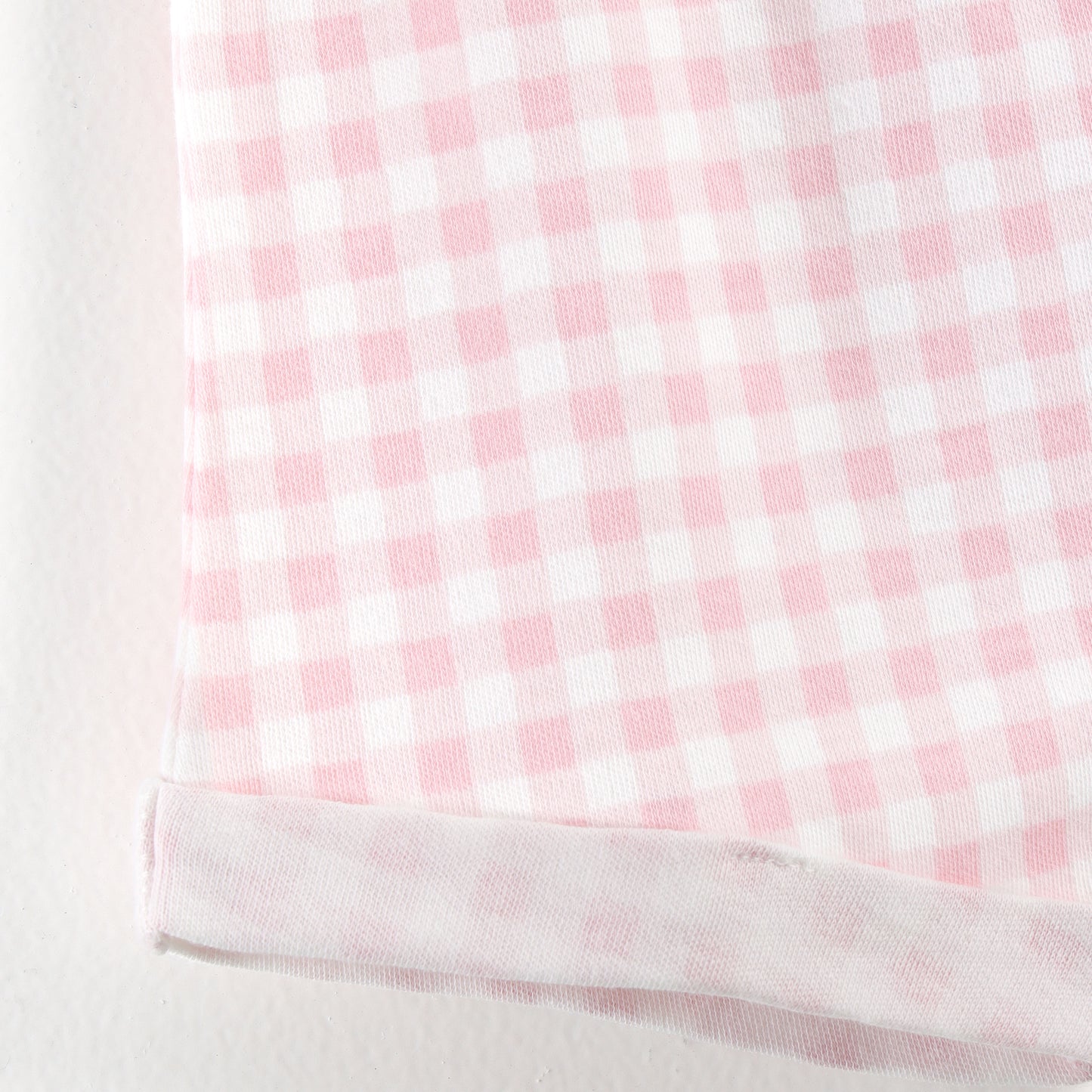 "Baby Girls Soft Cotton Shorts – 2-Pack | Check Print & Multicolor Stripe Pattern"