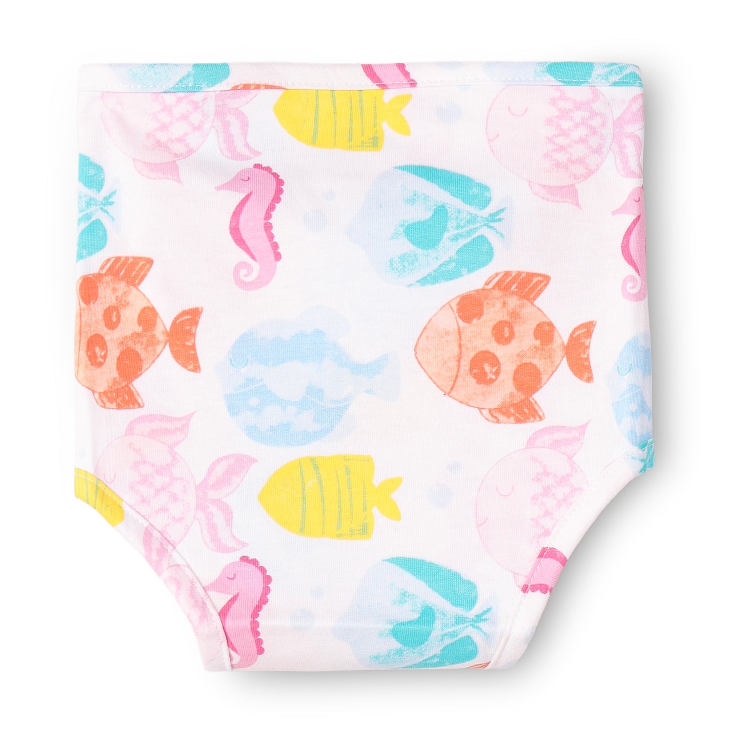 "Baby Cotton Adjustable Nappies – Floral, Stripes & Sea Print (Pack of 3)"