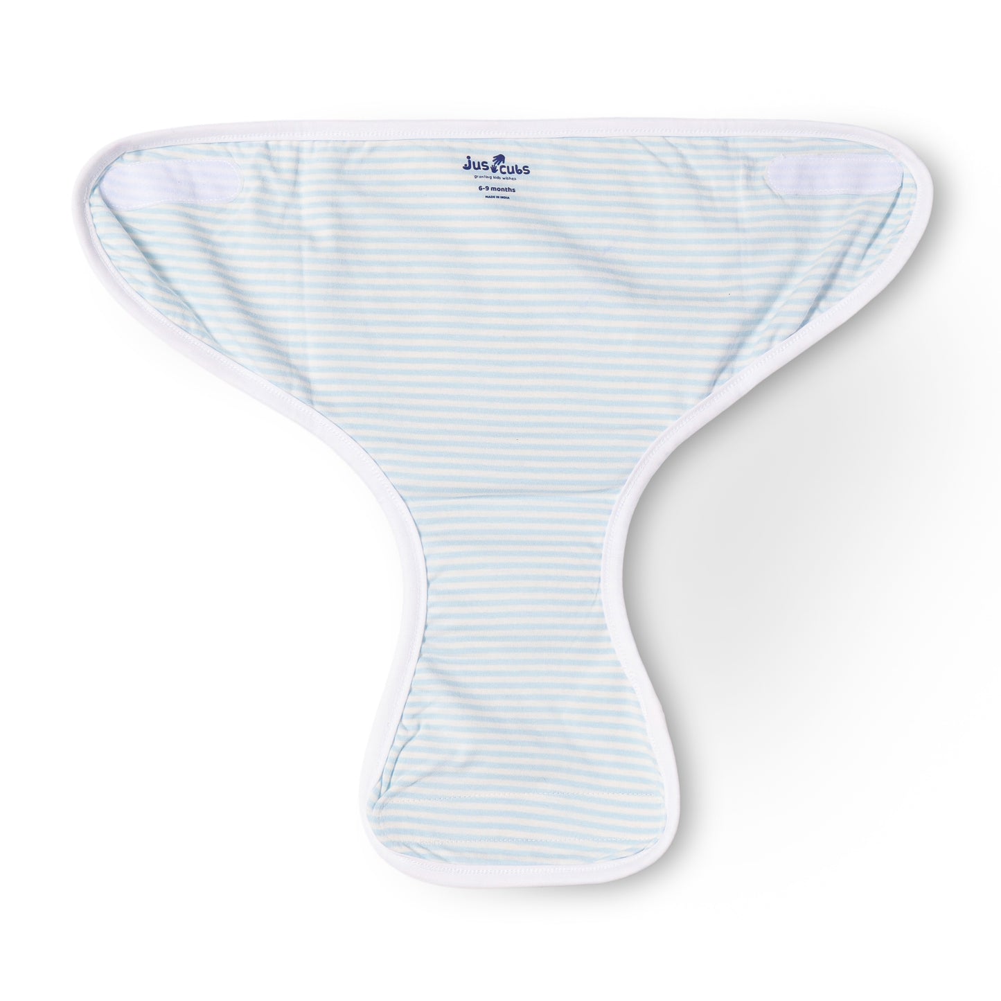 "Baby Cotton Adjustable Nappies – Floral, Stripes & Sea Print (Pack of 3)"