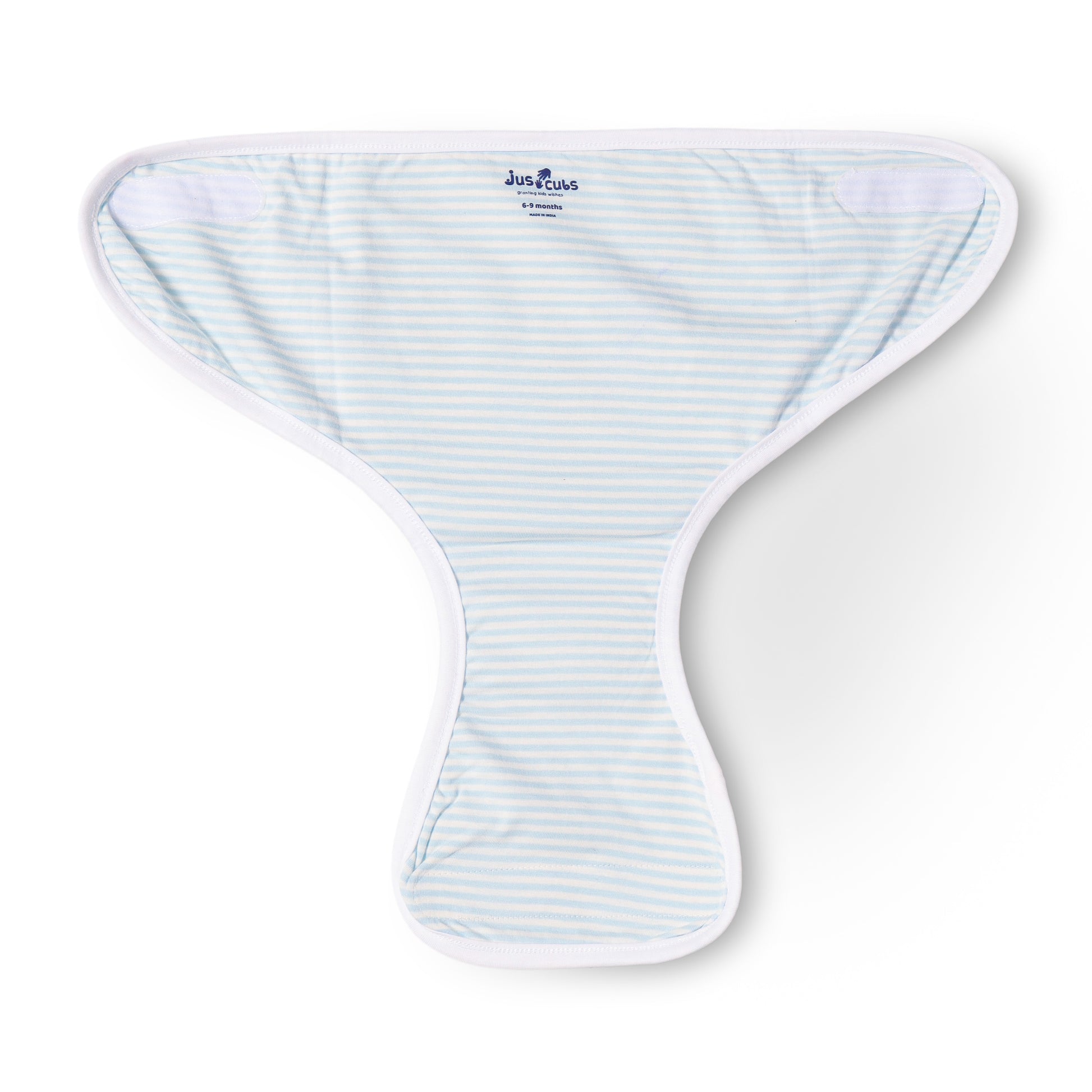 "Baby Cotton Adjustable Nappies – Floral, Stripes & Sea Print (Pack of 3)"