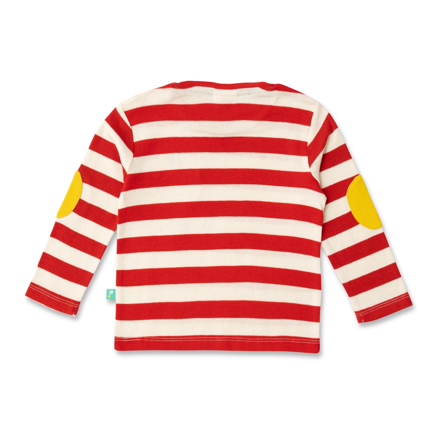 Baby Boys Dinosaur Stripe T-shirt and Spiked Joggers Set – Red & White