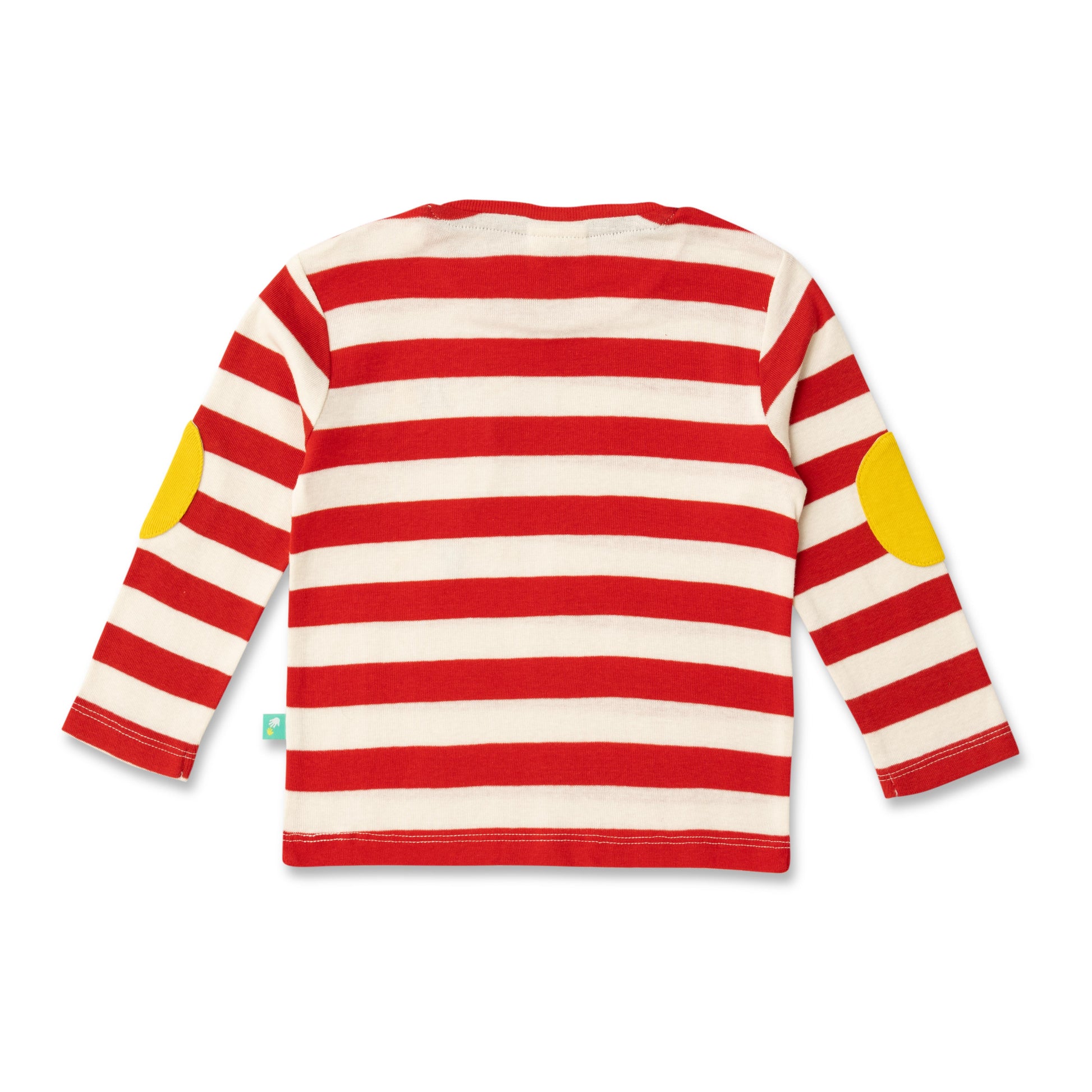 Baby Boys Dinosaur Stripe T-shirt and Spiked Joggers Set – Red & White