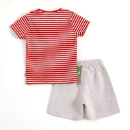 JusCubs Boys Dinosaur Printed Co-ord Set