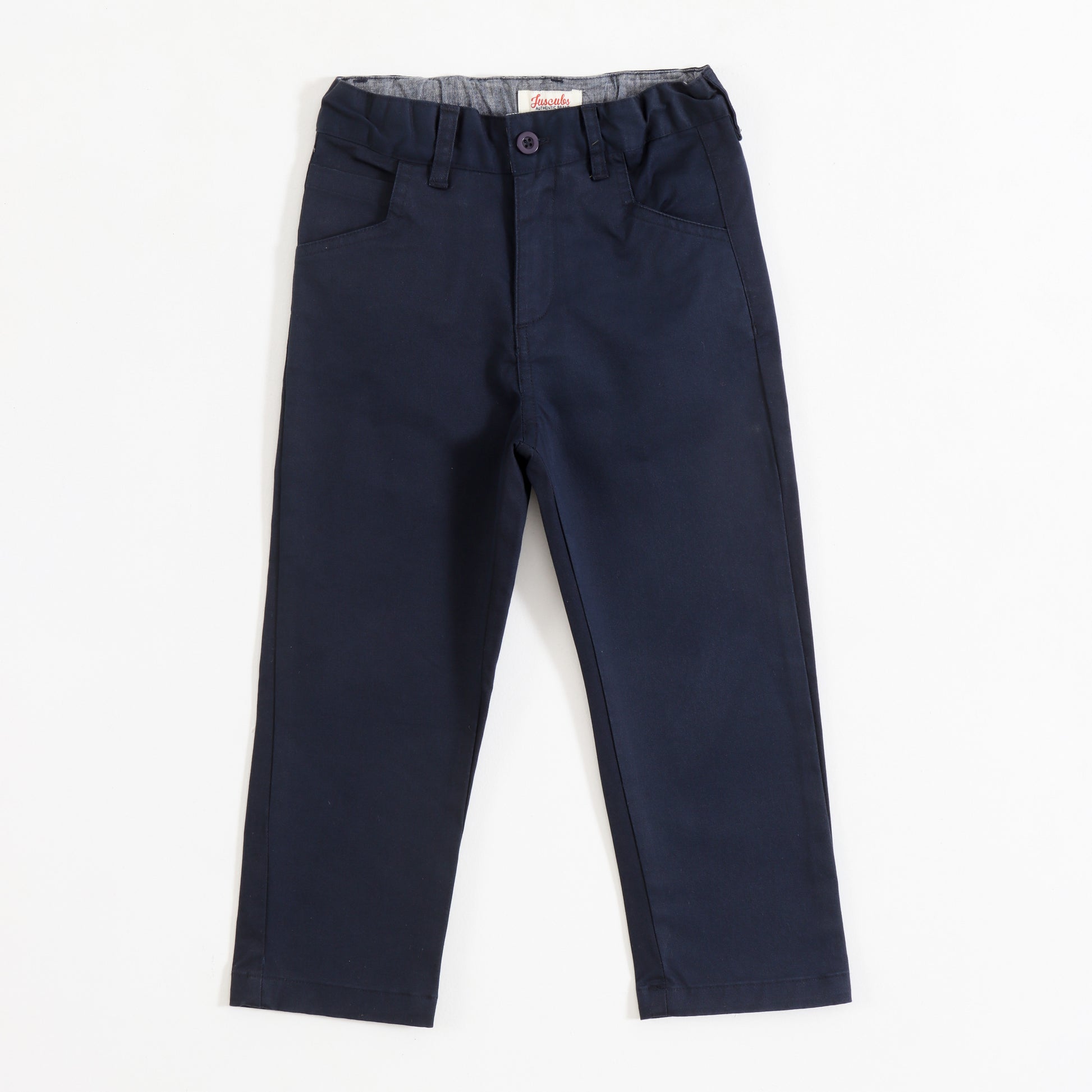 JusCubs Boys Navy Blue Formal Trouser / Chino Pant