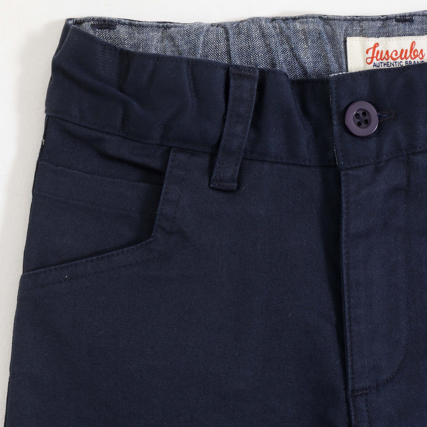 JusCubs Boys Navy Blue Formal Trouser / Chino Pant