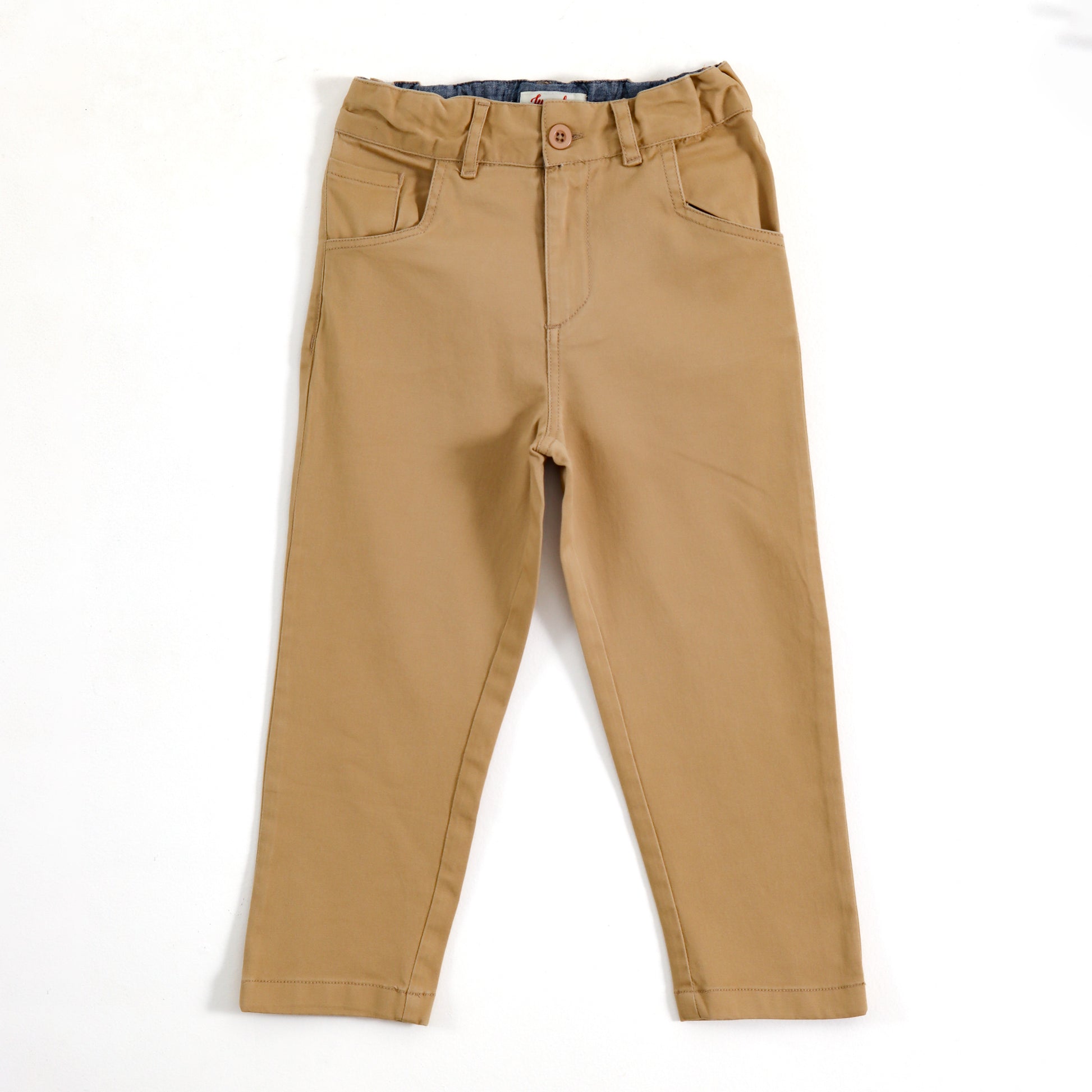 JusCubs Boys Beige Casual Trouser / Chino Pant