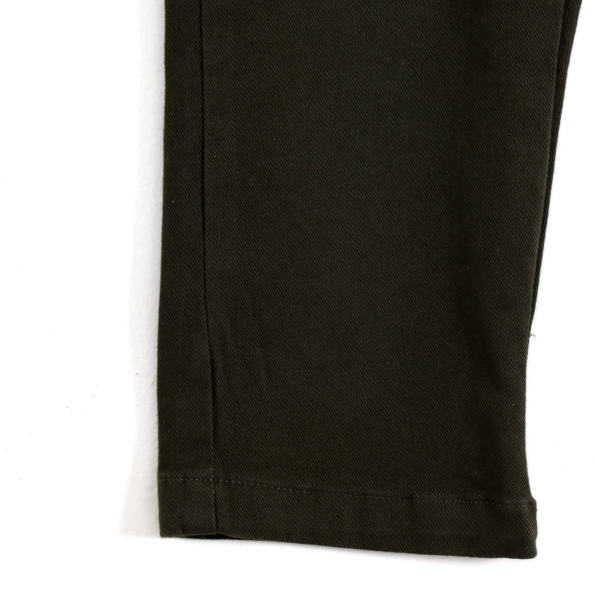 JusCubs Boys Solid Olive Casual Trouser