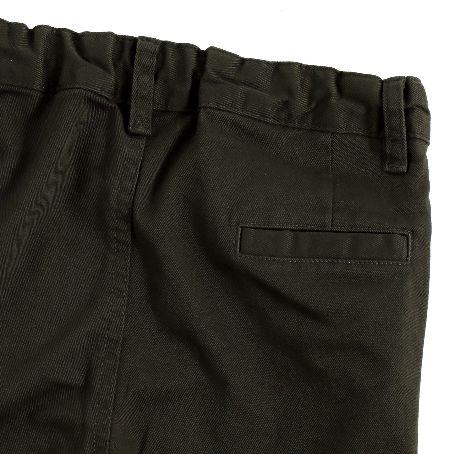 JusCubs Boys Solid Olive Casual Trouser