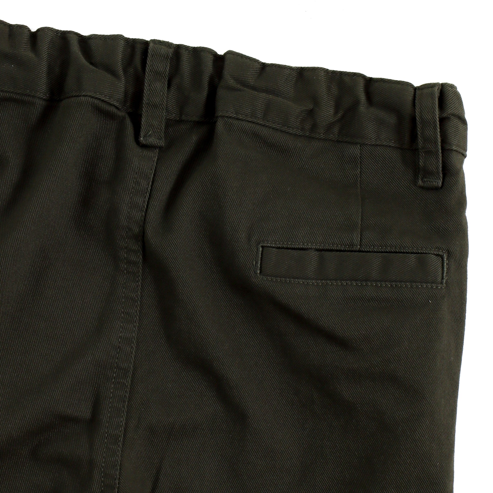 JusCubs Boys Solid Olive Casual Trouser