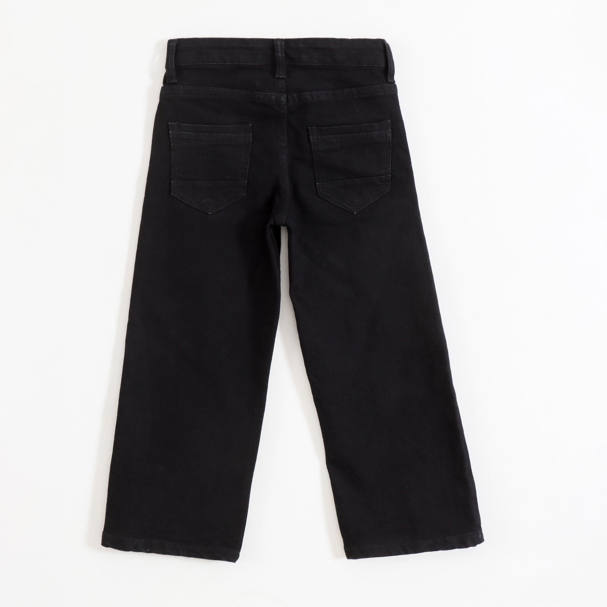 JusCubs Boys Black Denim Jeans
