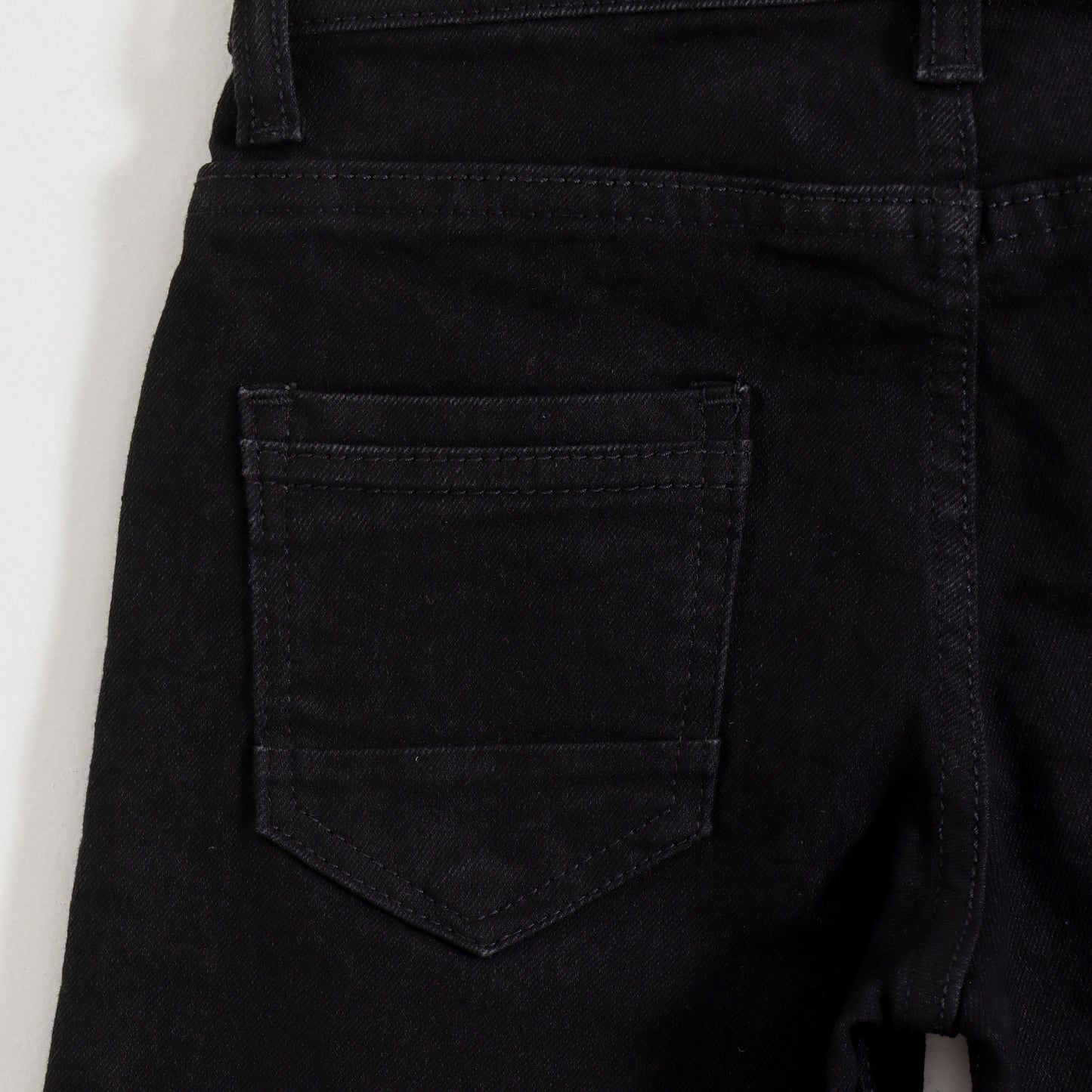 JusCubs Boys Black Denim Jeans