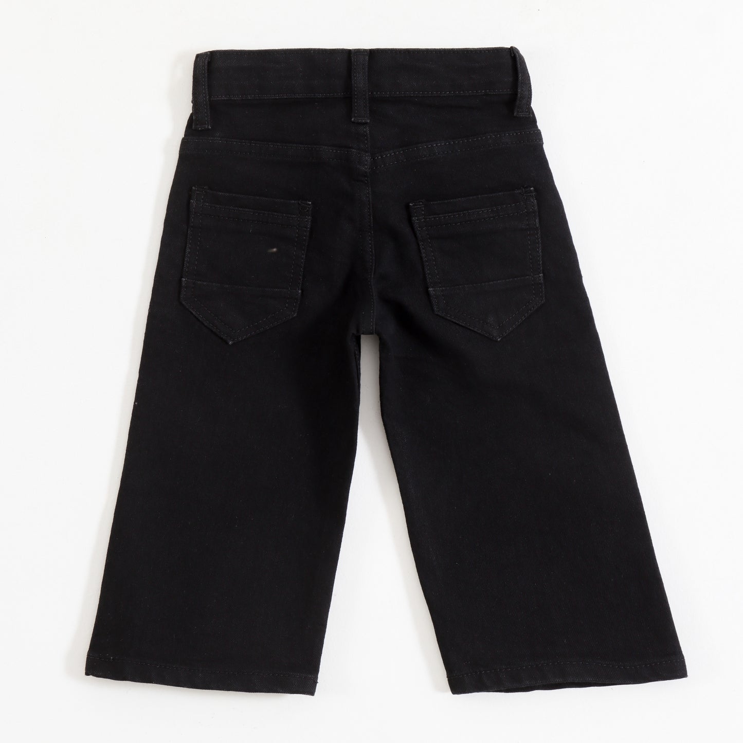 JusCubs Boys Black Denim Shorts