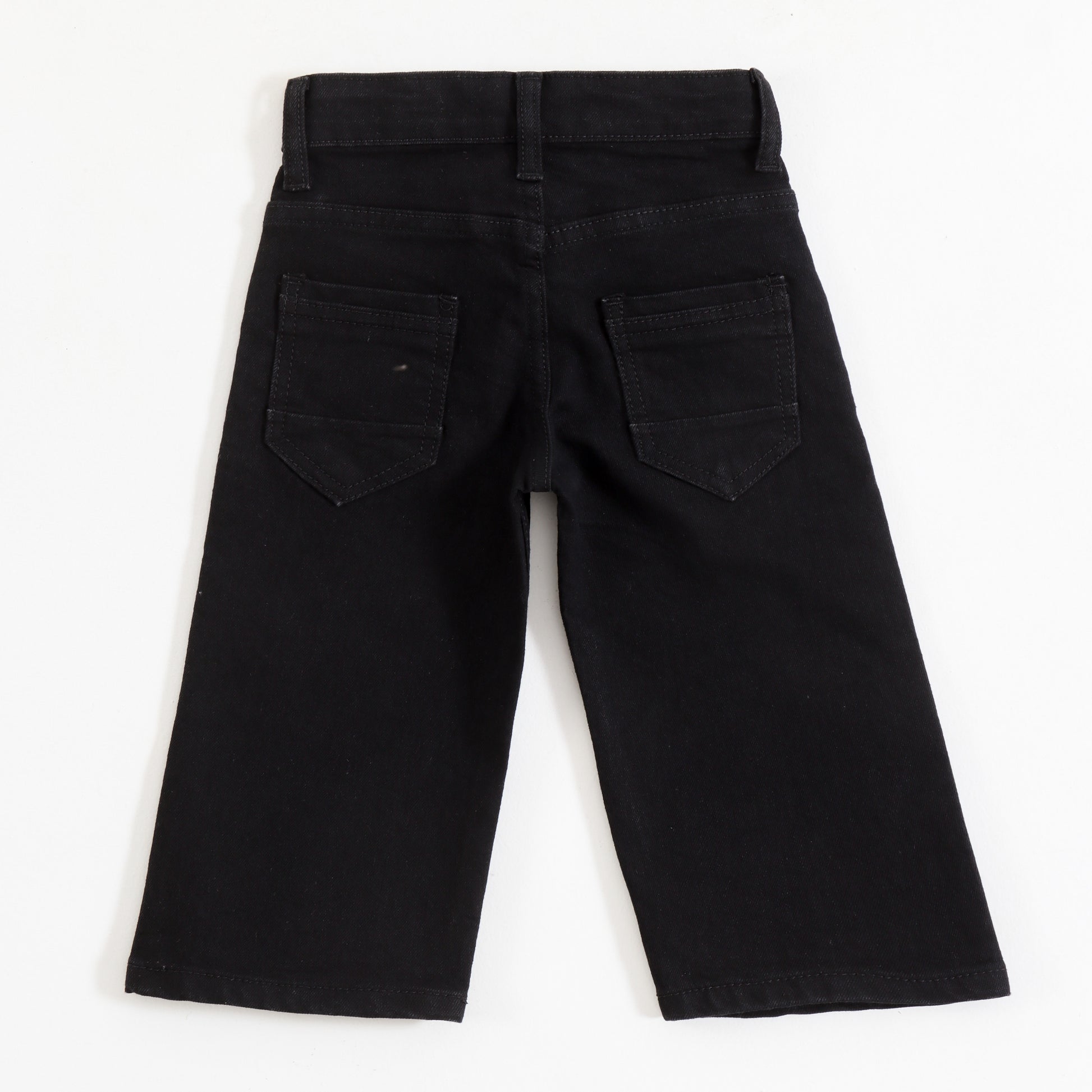 JusCubs Boys Black Denim Shorts