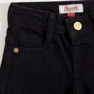 JusCubs Boys Black Denim Shorts