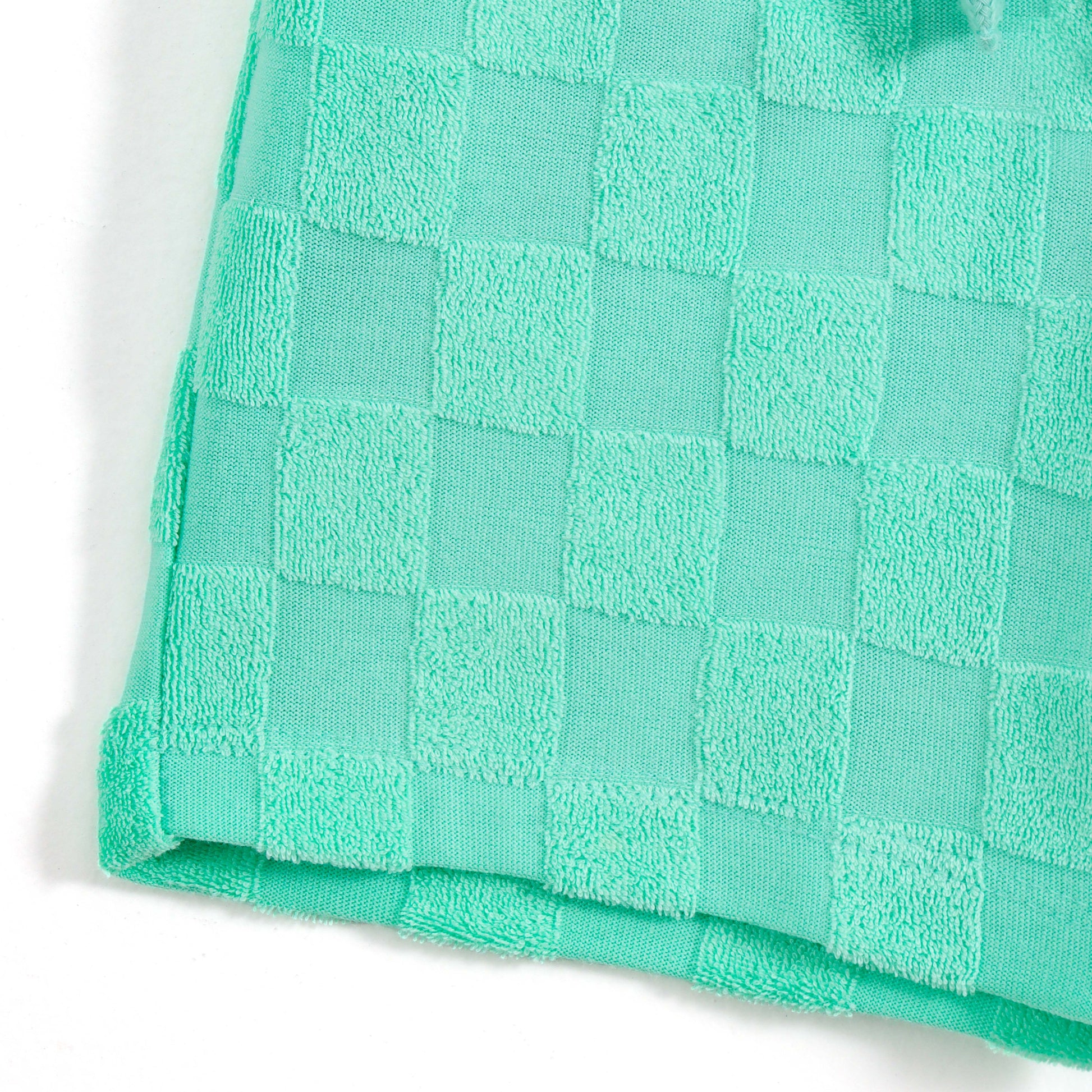JusCubs Baby Boys Mint Green Textured T-Shirt & Shorts Co-ord Set
