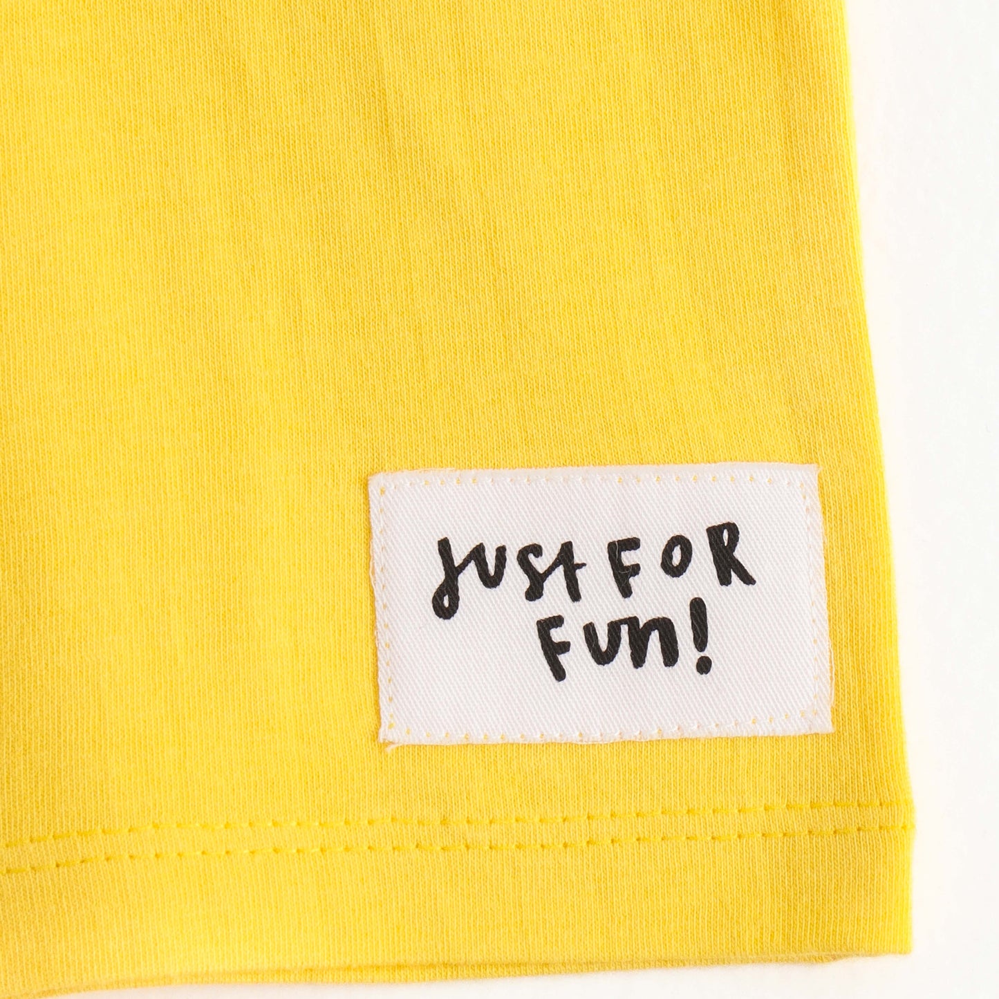 Boys Yellow Solid Cotton Knit Regular Fit Shorts with Elastic Waist, Drawstring & Patch Detail