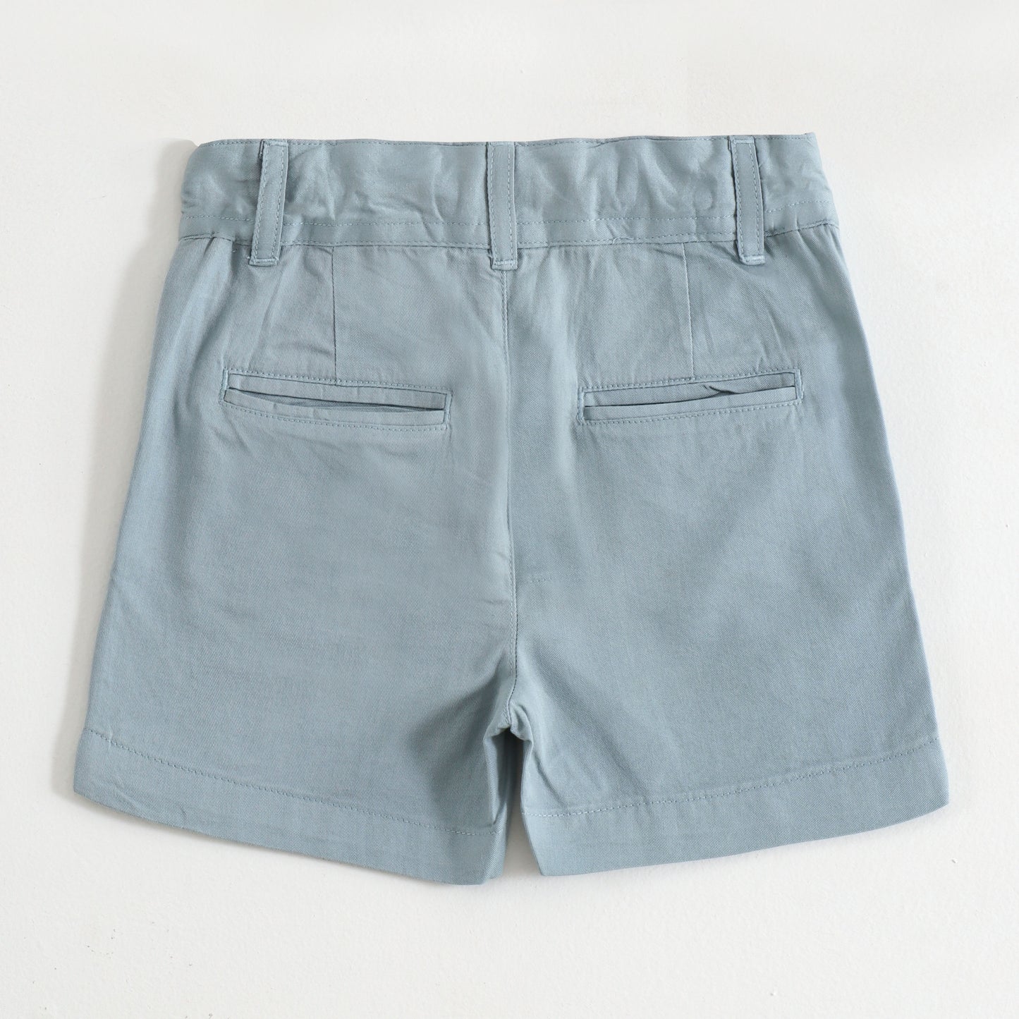 JusCubs Boys Sky Blue Cotton Casual Shorts