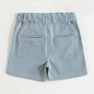 JusCubs Boys Sky Blue Cotton Casual Shorts