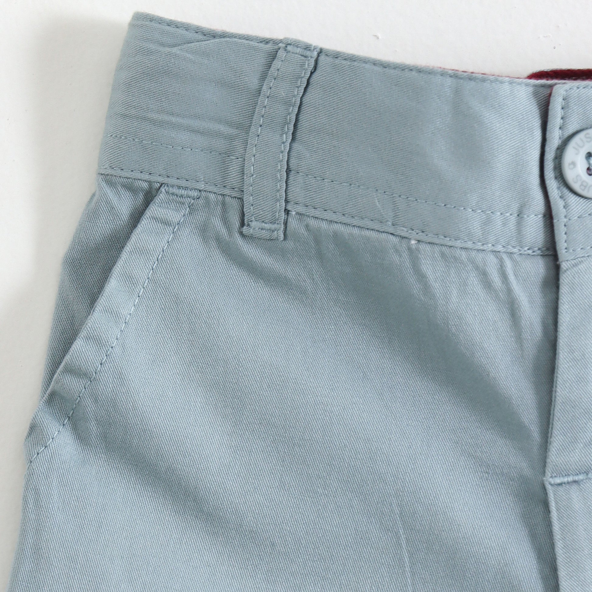 JusCubs Boys Sky Blue Cotton Casual Shorts