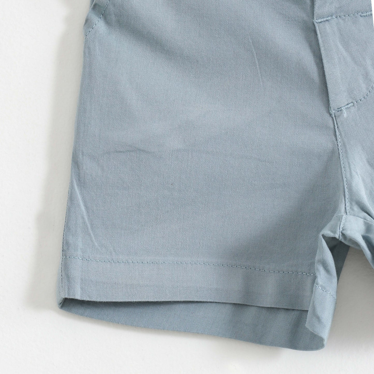 JusCubs Boys Sky Blue Cotton Casual Shorts