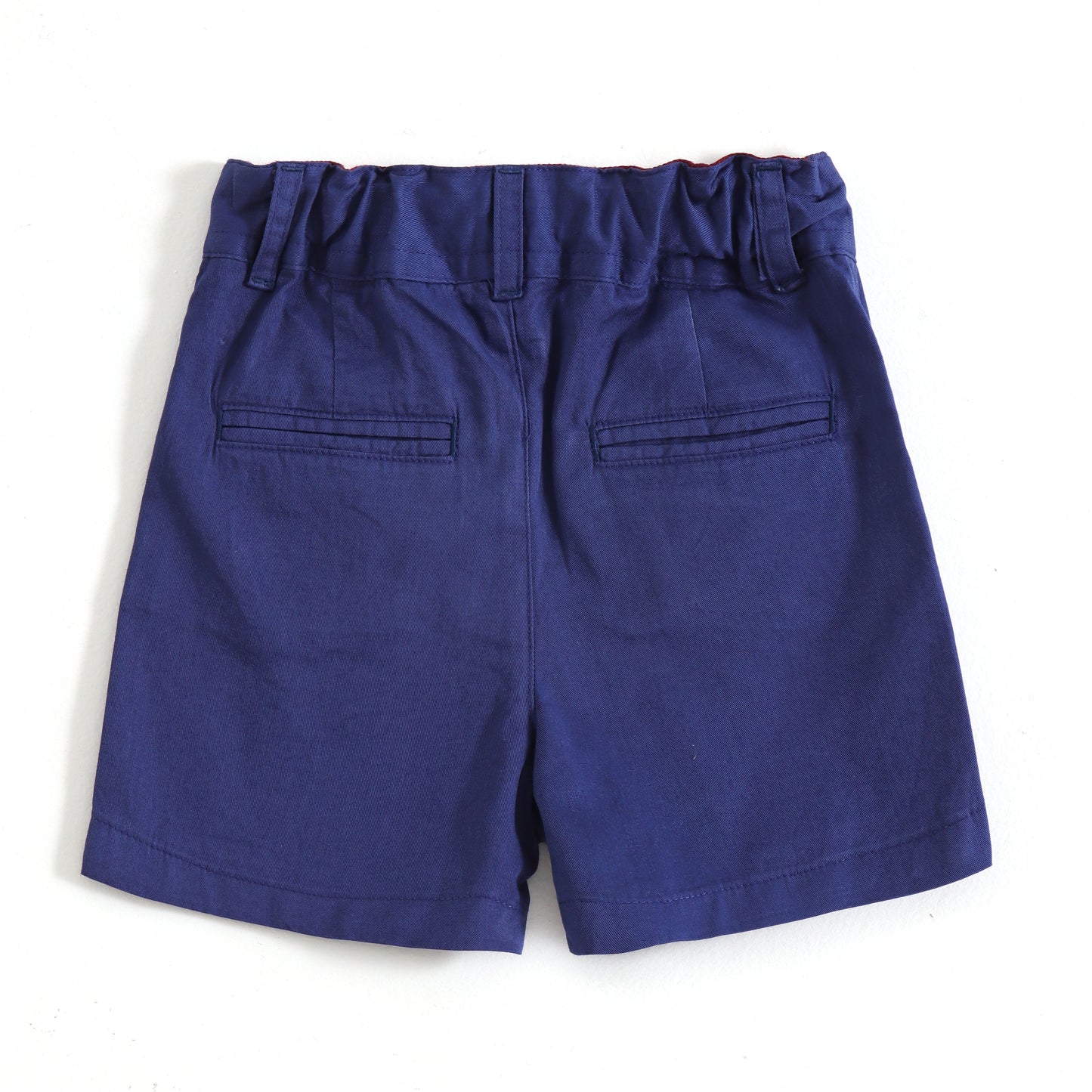 JusCubs Boys Royal Blue Cotton Casual Shorts
