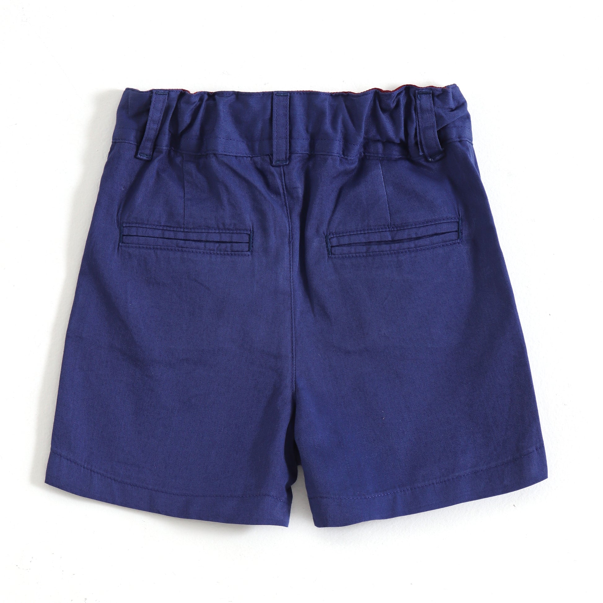 JusCubs Boys Royal Blue Cotton Casual Shorts