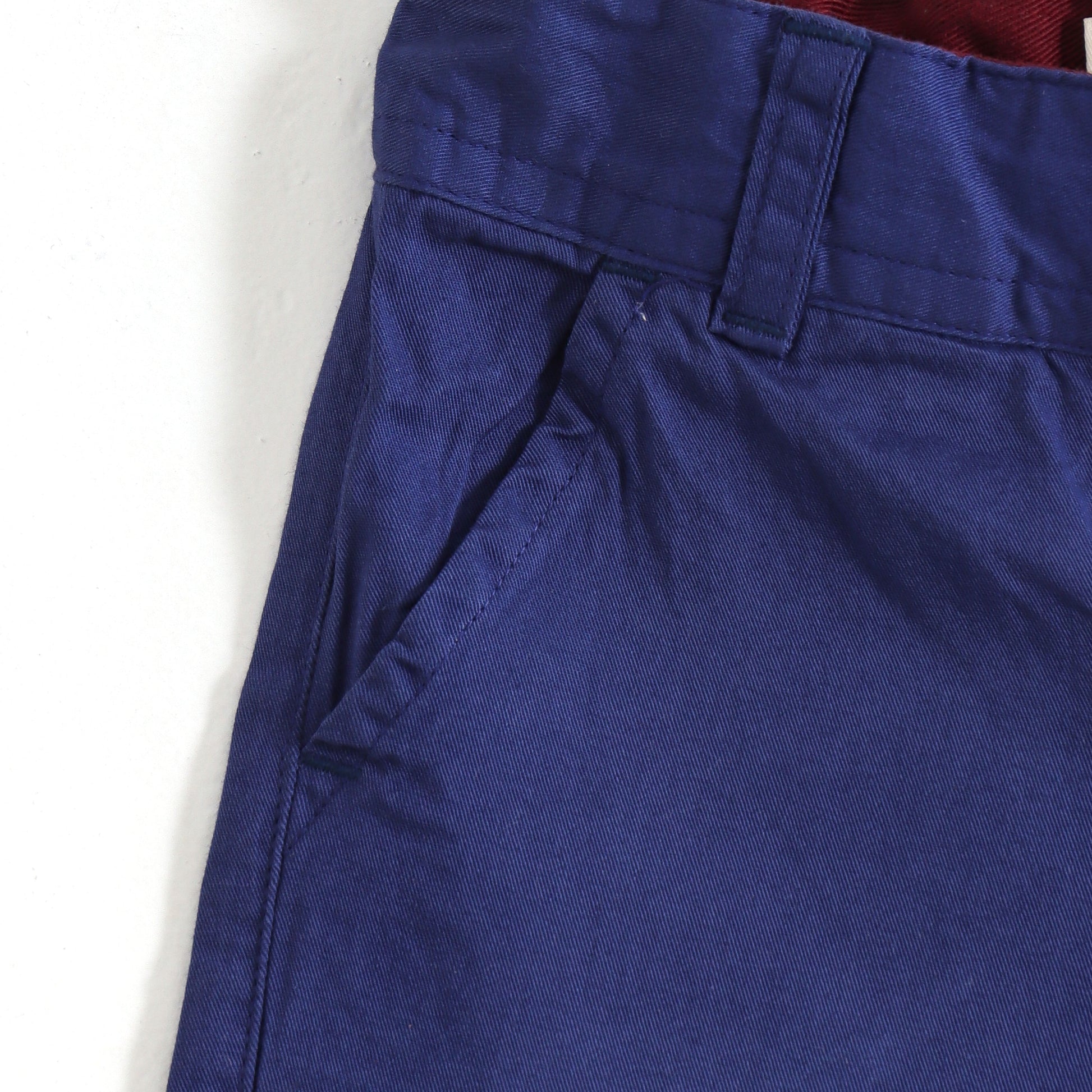 JusCubs Boys Royal Blue Cotton Casual Shorts