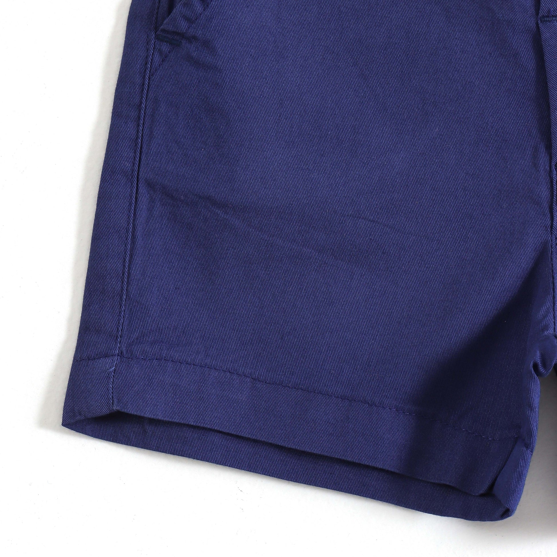JusCubs Boys Royal Blue Cotton Casual Shorts