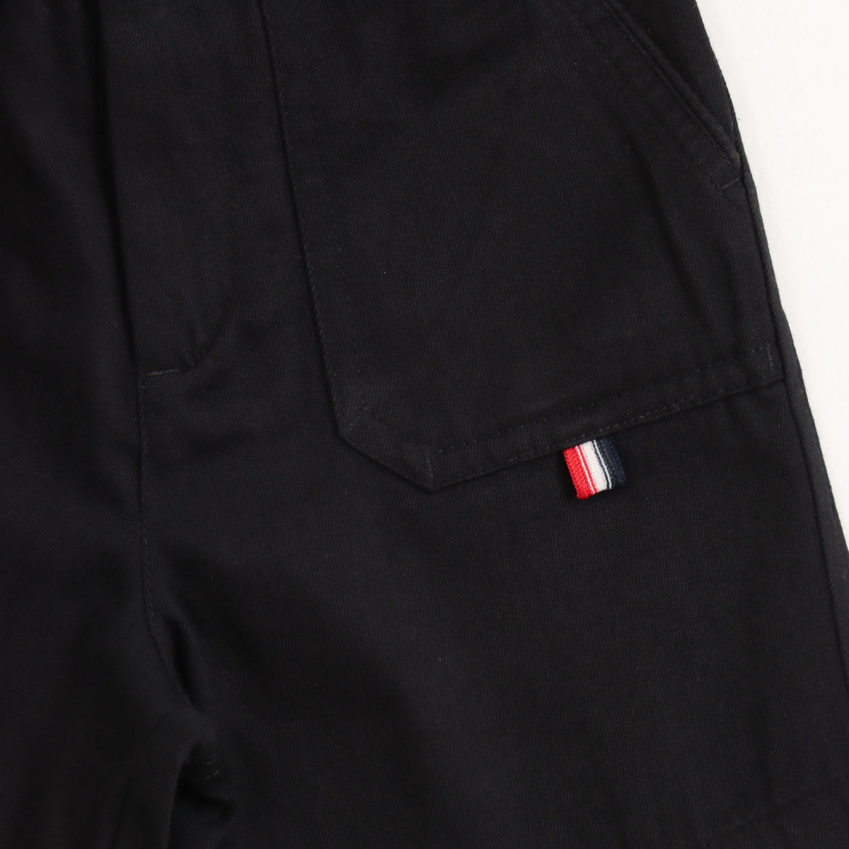 JusCubs Boys Black Solid Casual Shorts with Front Pockets
